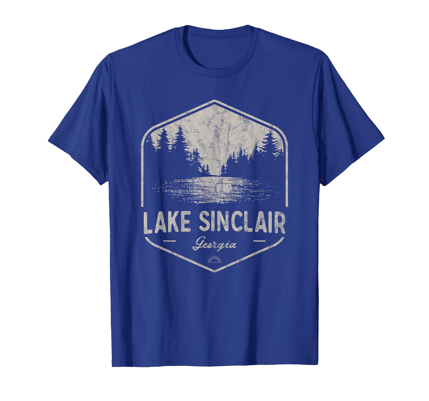 Lake Sinclair Georgia Outdoors Vintage T-Shirt