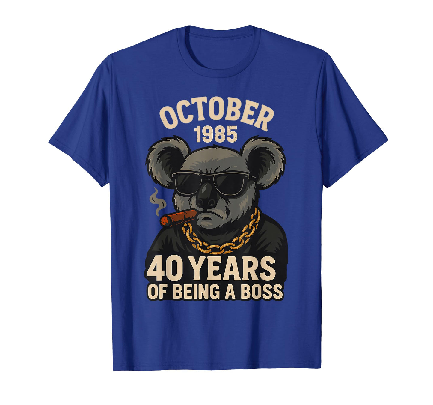 October 40th Birthday Men Women 1985 Awesome Panda Lovers T-Shirt