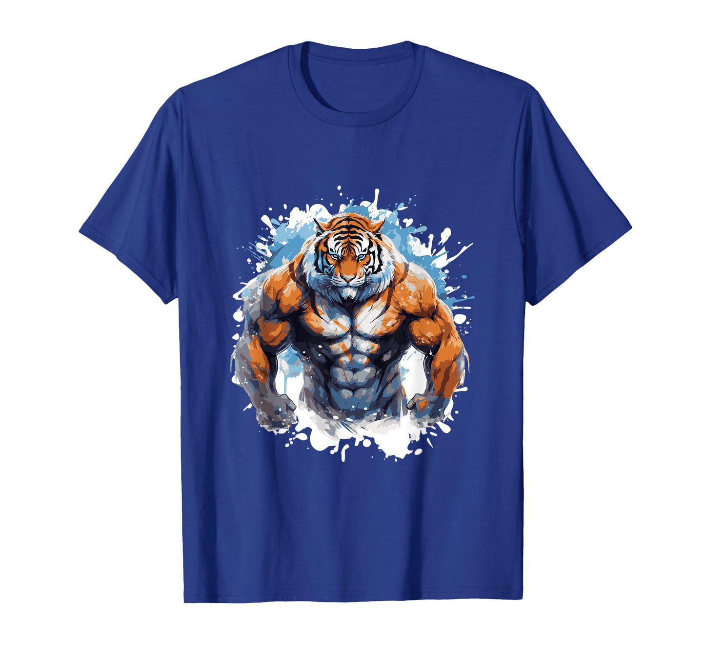 Tiger Workout Gym Beast Fighter Bodybuilder T-Shirt