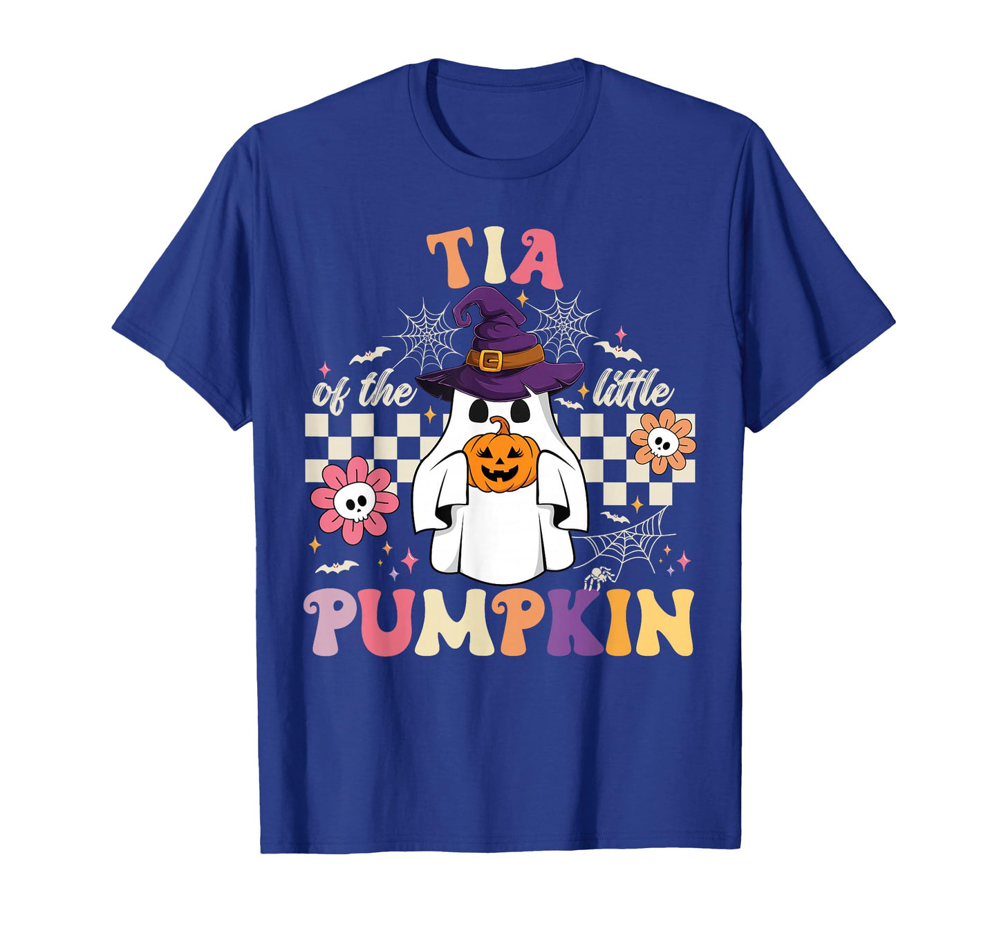 Tia of The Little Pumpkin Halloween Spooky Ghost T-Shirt