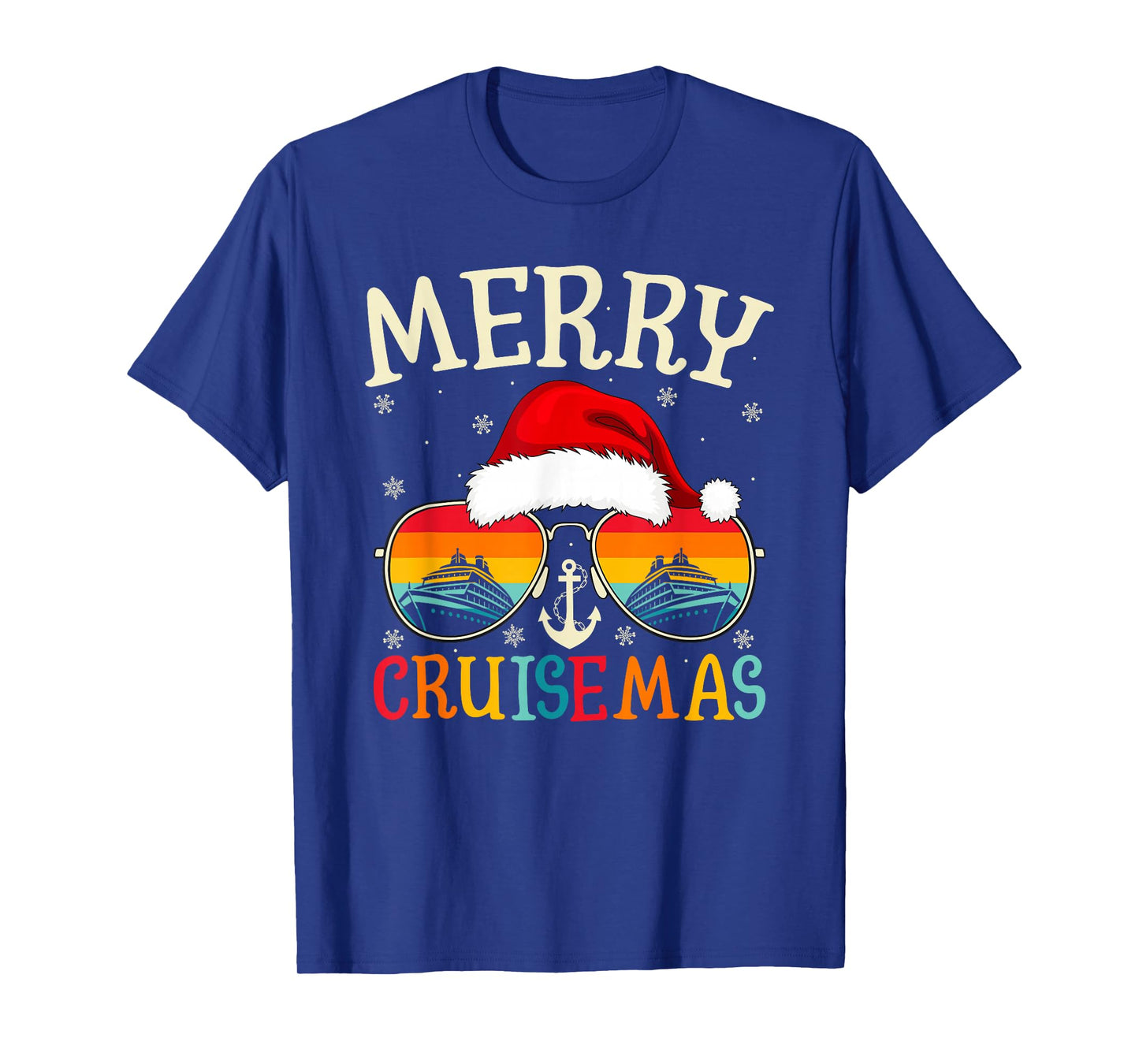 Merry Cruisemas Cruise Ship Vacation Cruising Christmas T-Shirt