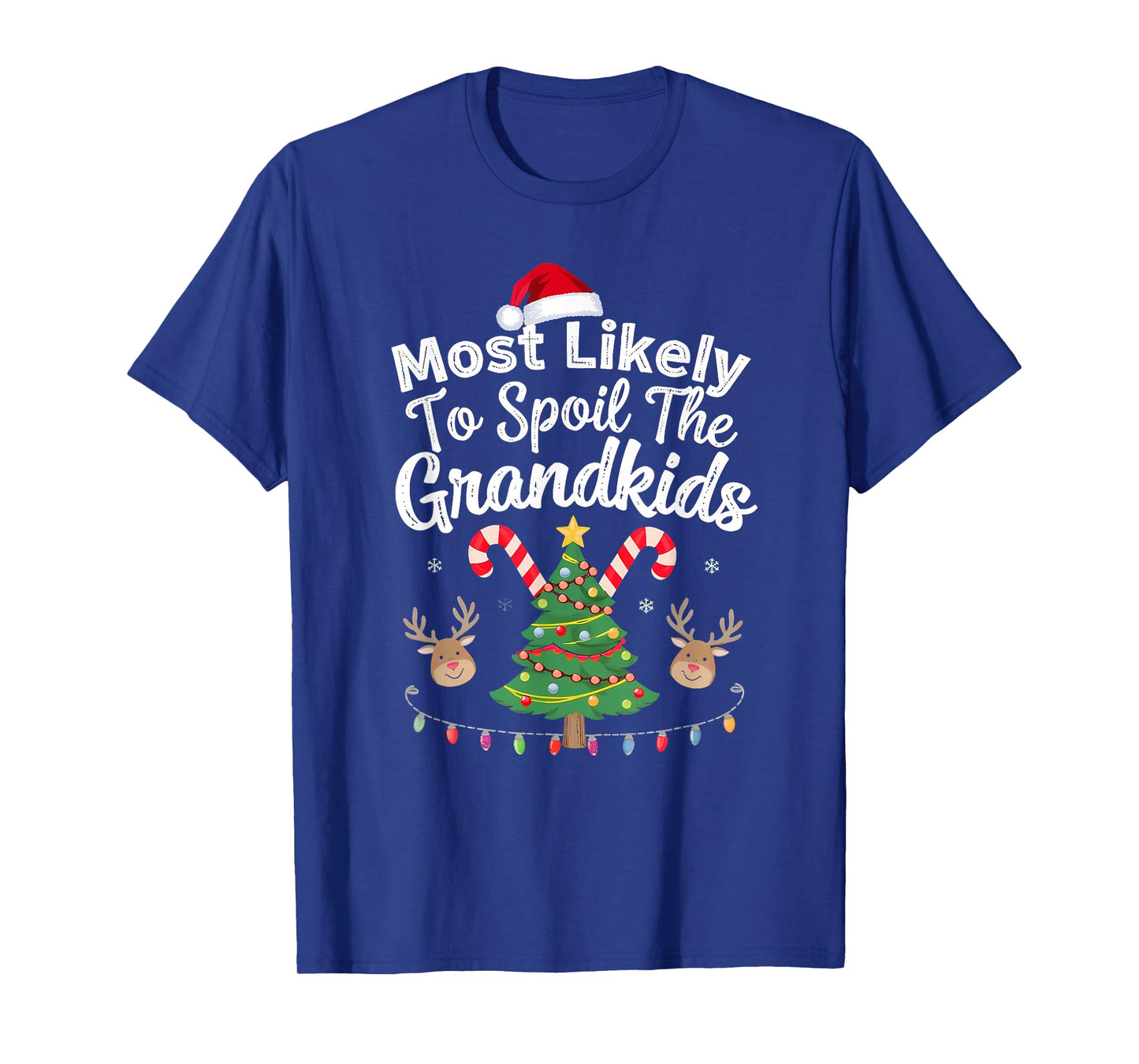 Humoir Most Likely to Spoil The Grandkids Christmas Party T-Shirt