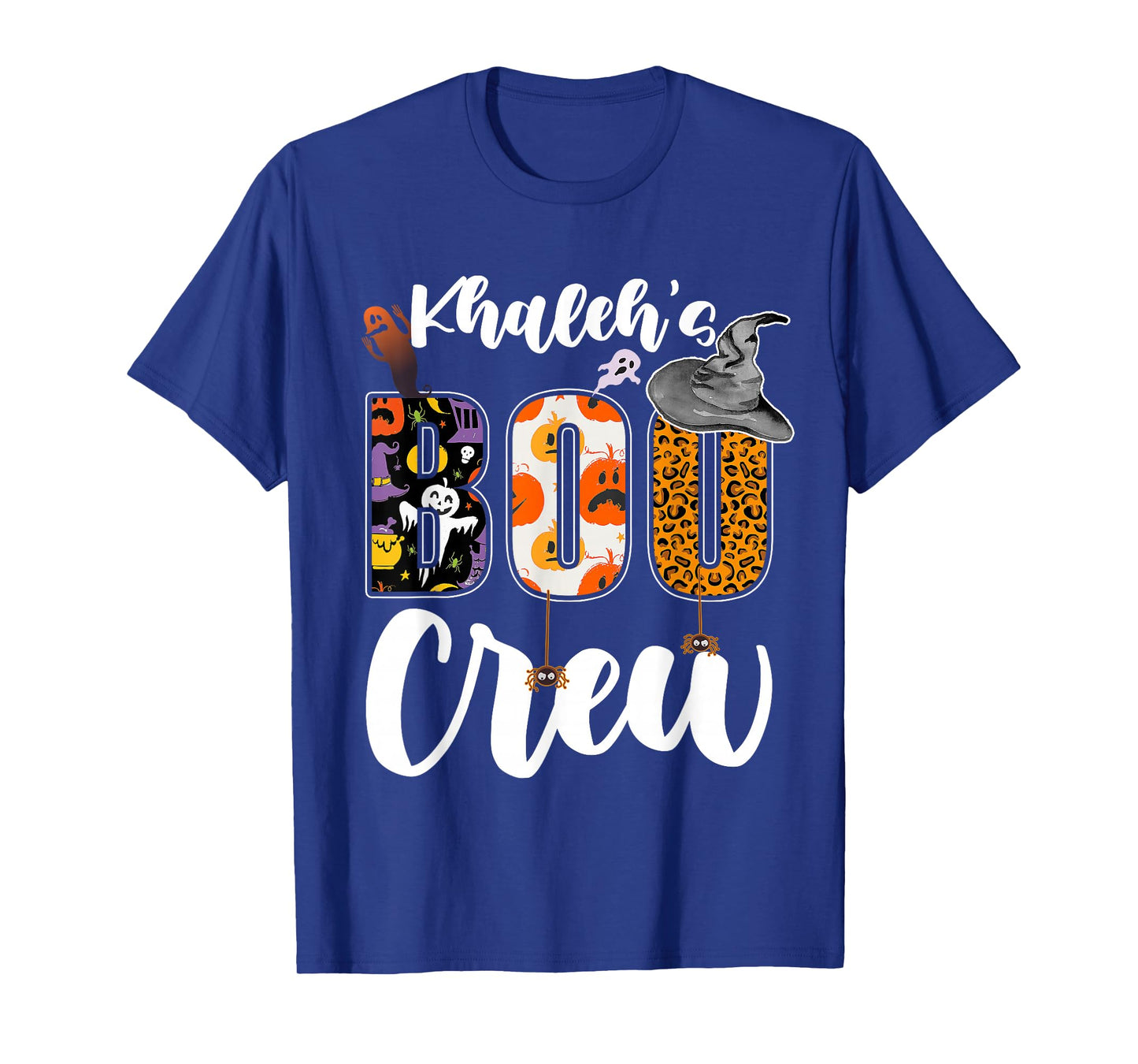 Khaleh's Boo Crew Halloween Aunt Nephew Niece Matching T-Shirt