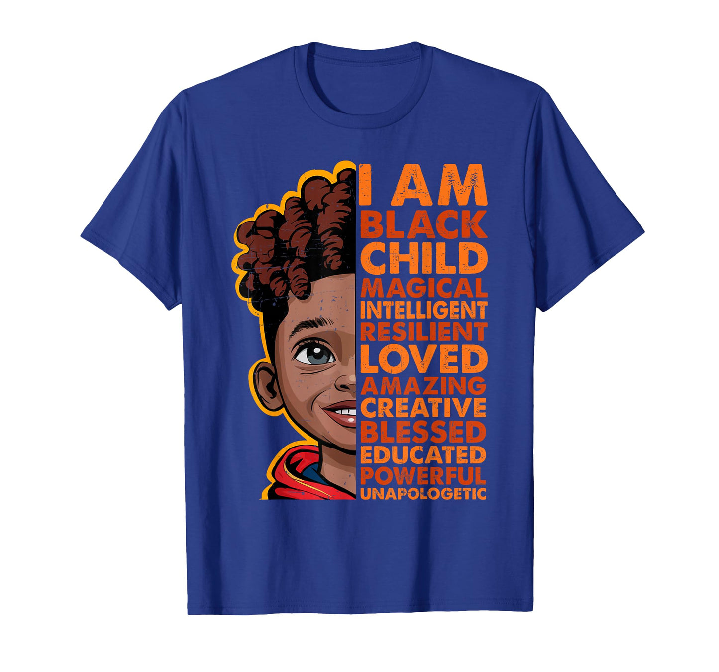I am Black History Month Shirt Kids Boys African American T-Shirt