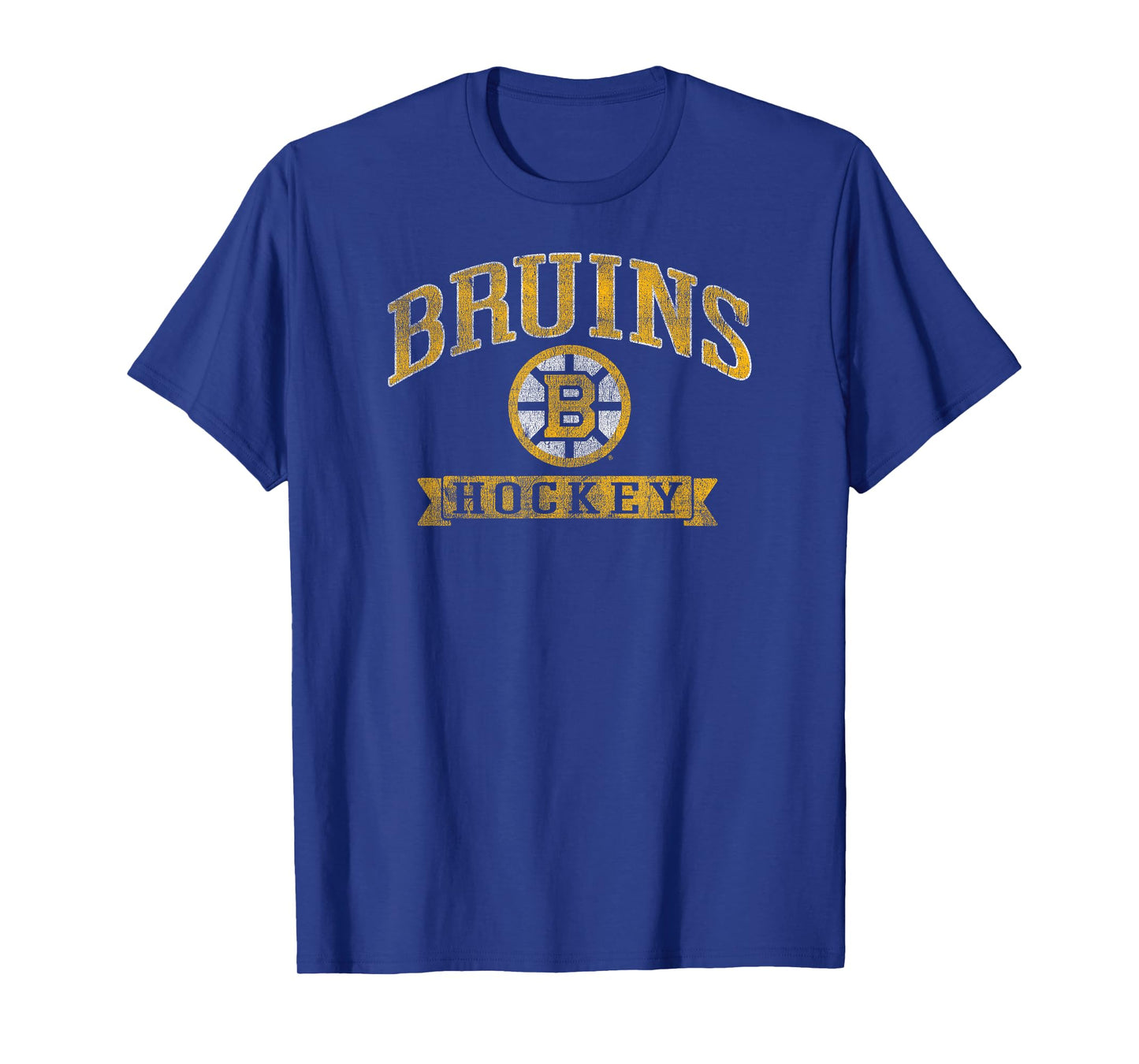 Boston Bruins Vintage Hockey Black NHL Officially Licensed T-Shirt