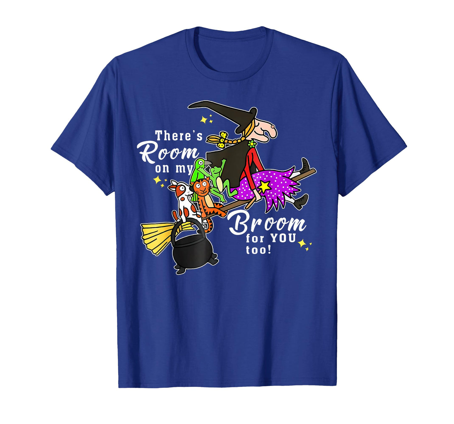 There'S Room On My Broom For You Too Teacher Halloween T-Shirt