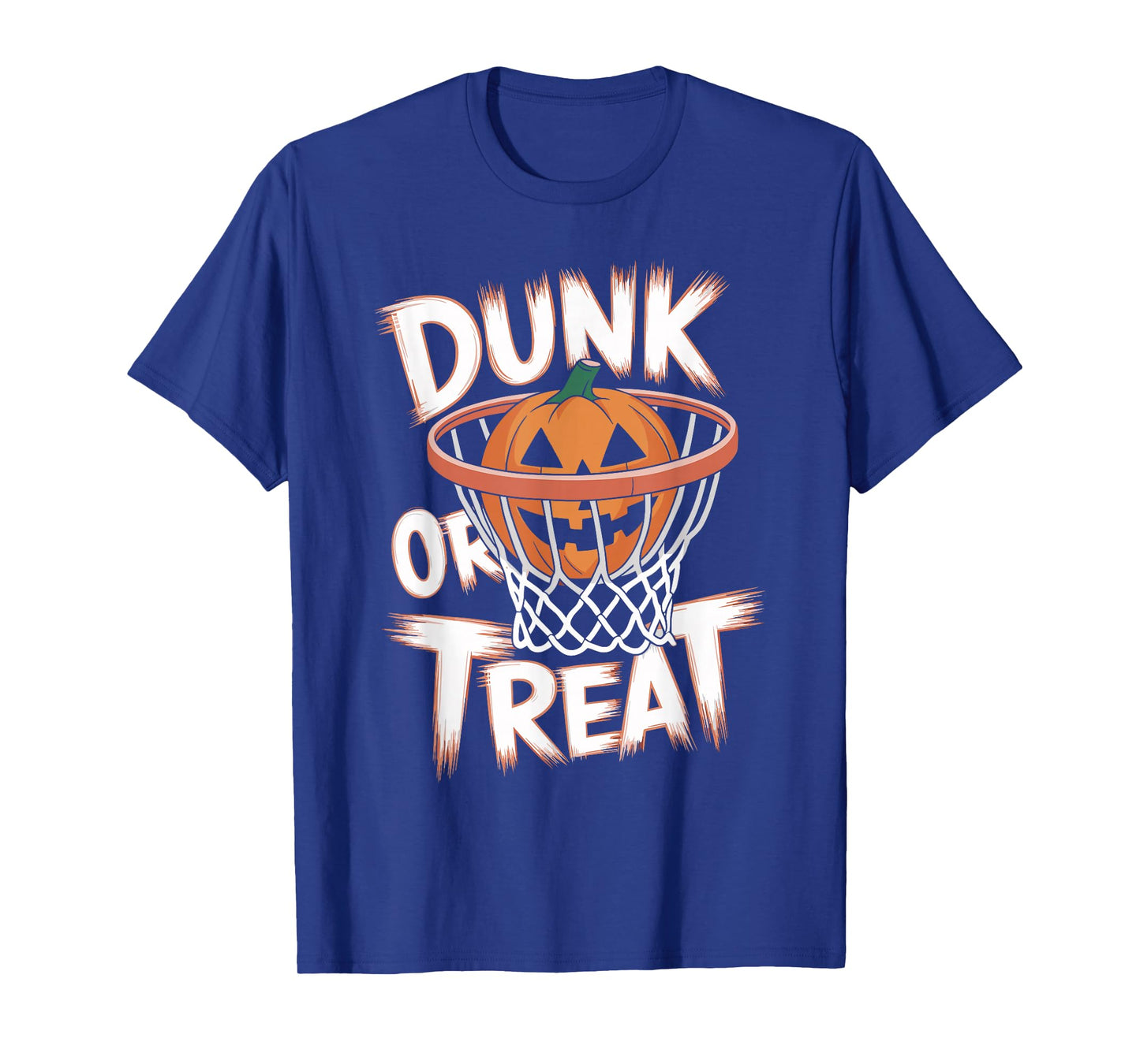 Dunk or Treat Halloween Basketball T Shirt Spooky Basketball T-Shirt