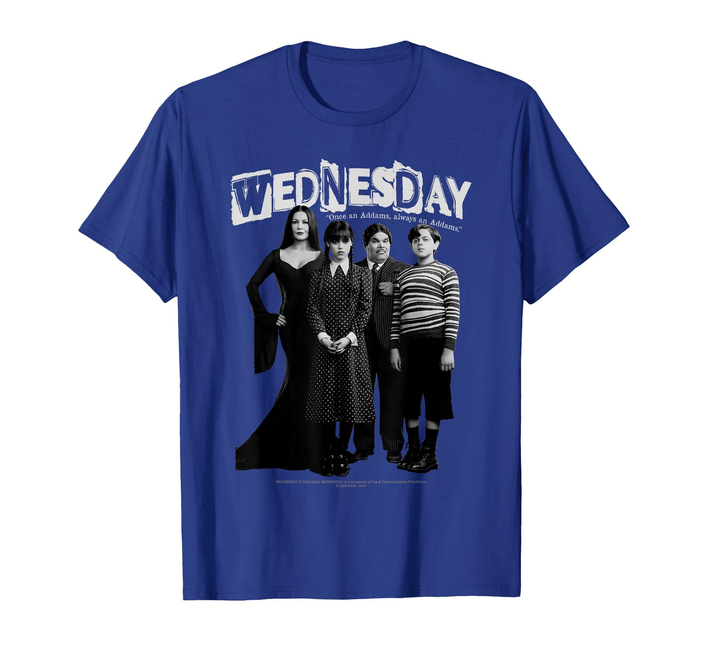Wednesday Once An Addams Always An Addams Family Shot T-Shirt