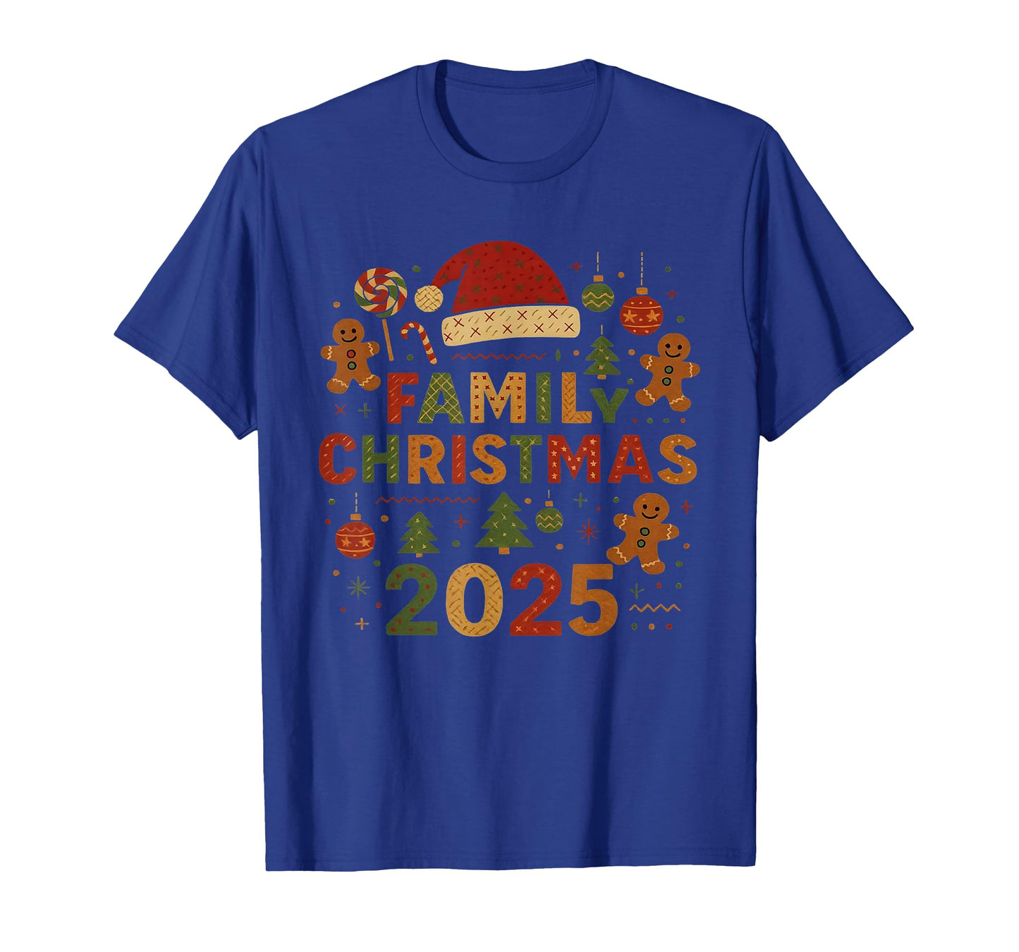 Family Christmas 2025 Matching Holiday Xmas Men Women Kids T-Shirt