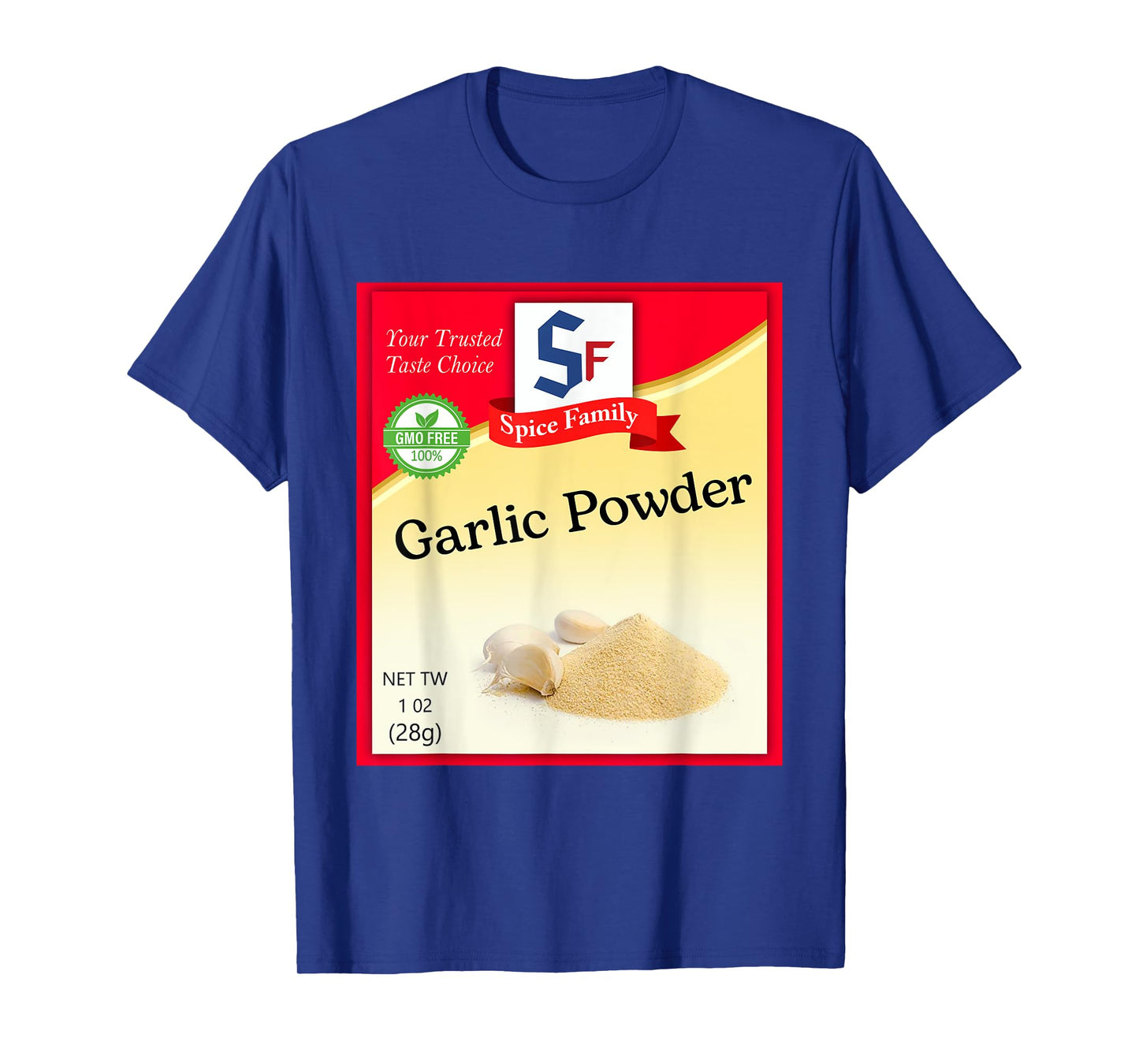 Garlic Powder Condiment Costume Holiday Spice Costumes T-Shirt