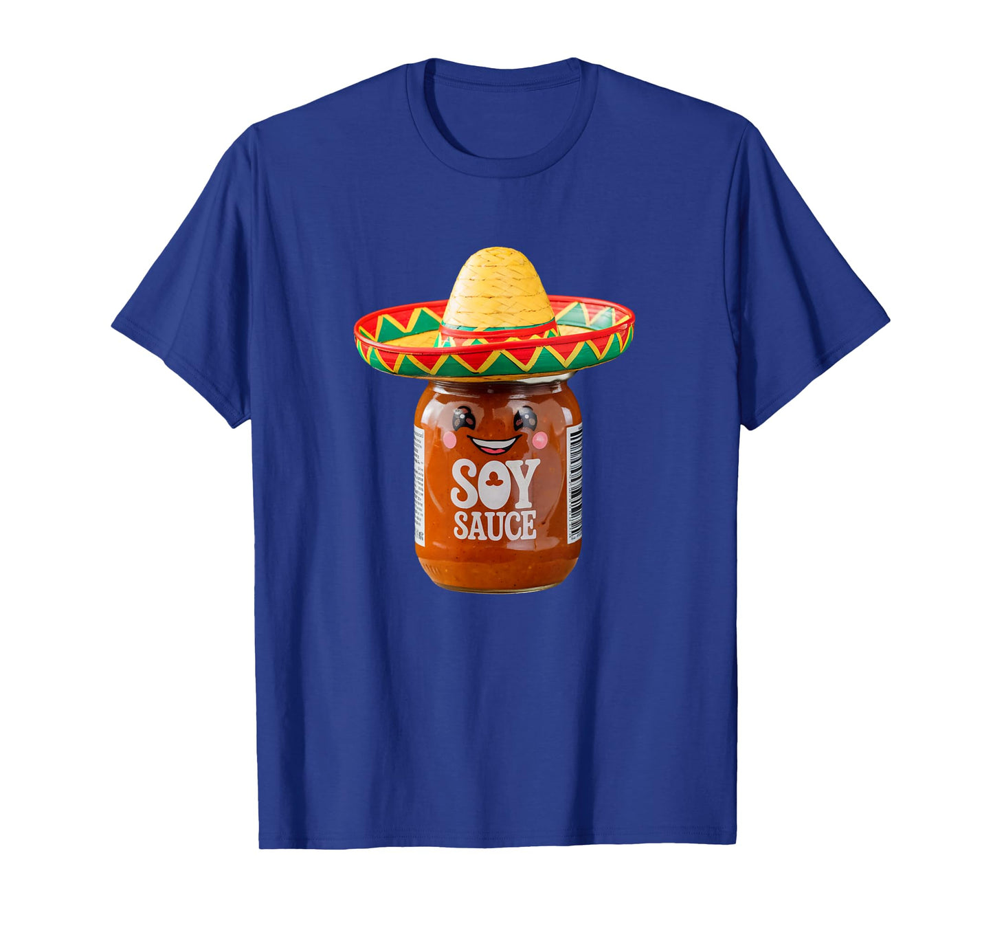 Funny Soy Sauce I Am Sauce Mexican Salsa Hot Sauce Sombrero T-Shirt