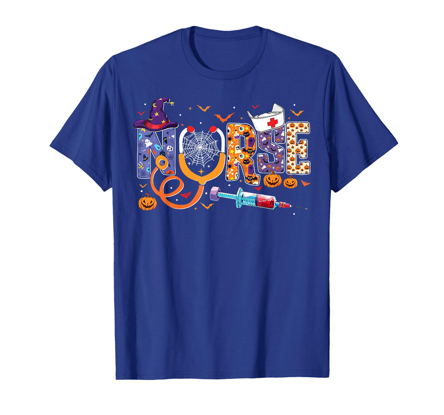 Halloween Nurse Life, Funny Stethoscope Nurse, Pumpkin Nurse T-Shirt