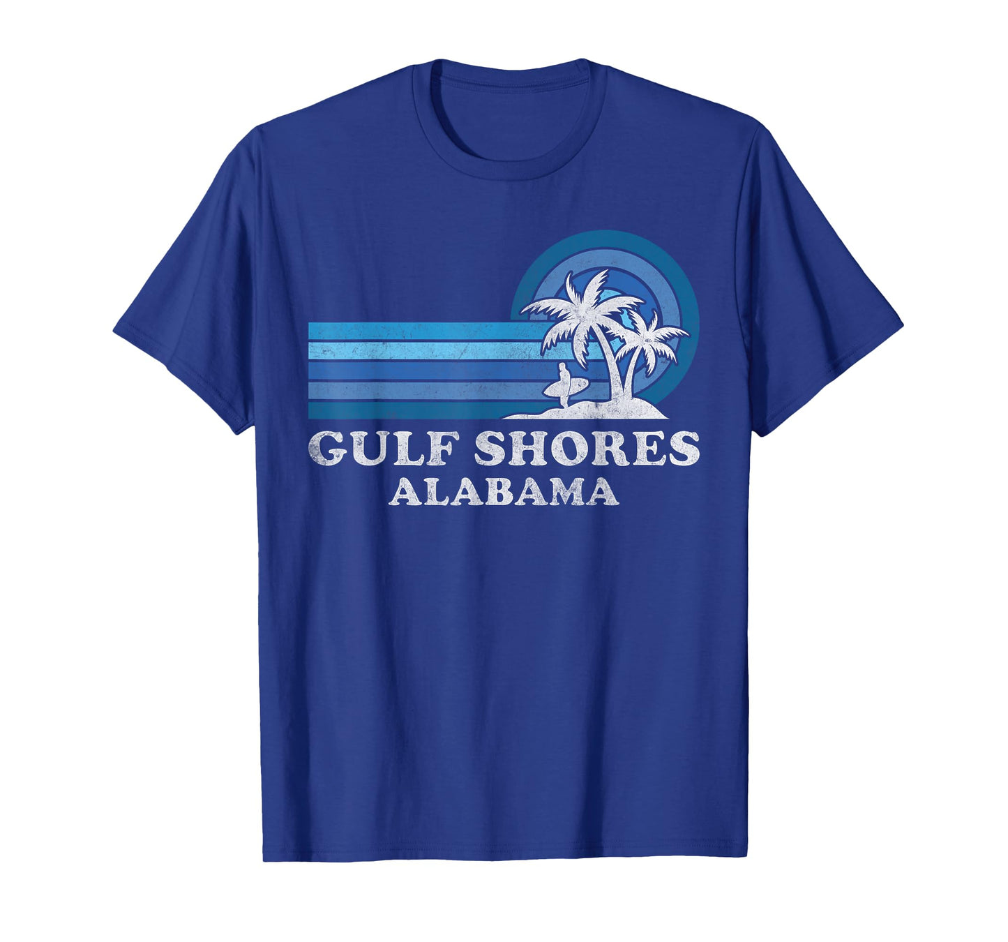 Gulf Shores Beach Alabama Family Summer Vacation Vintage T-Shirt