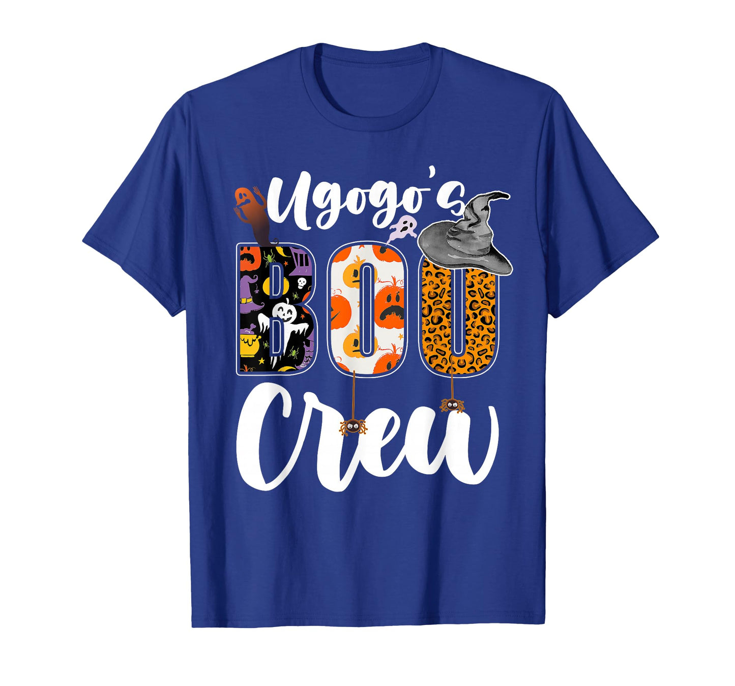 Ugogo's Boo Crew Halloween Grandma Grandkids Matching T-Shirt