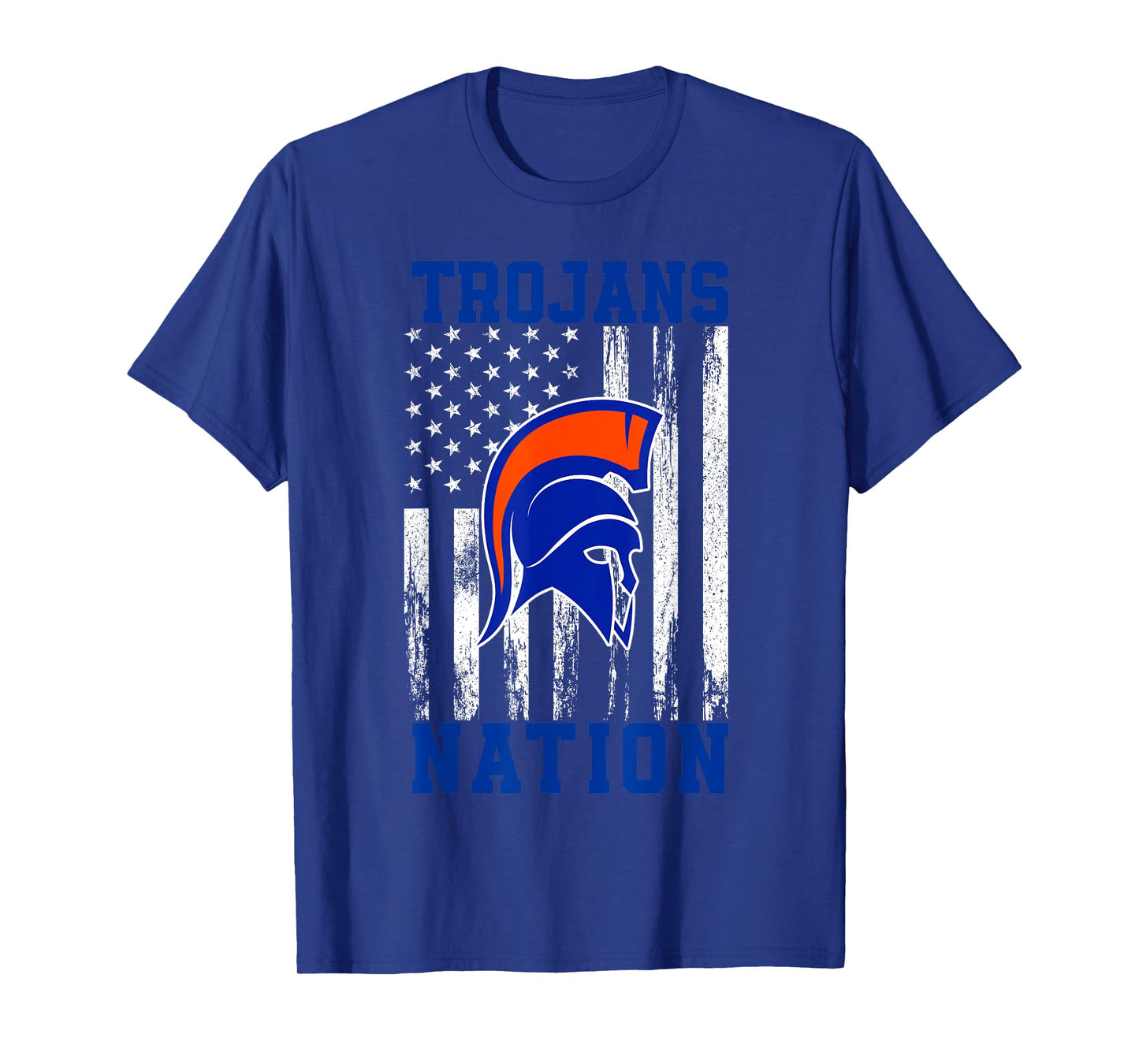 James Island Charter Trojans Logo Nation HS T-Shirt