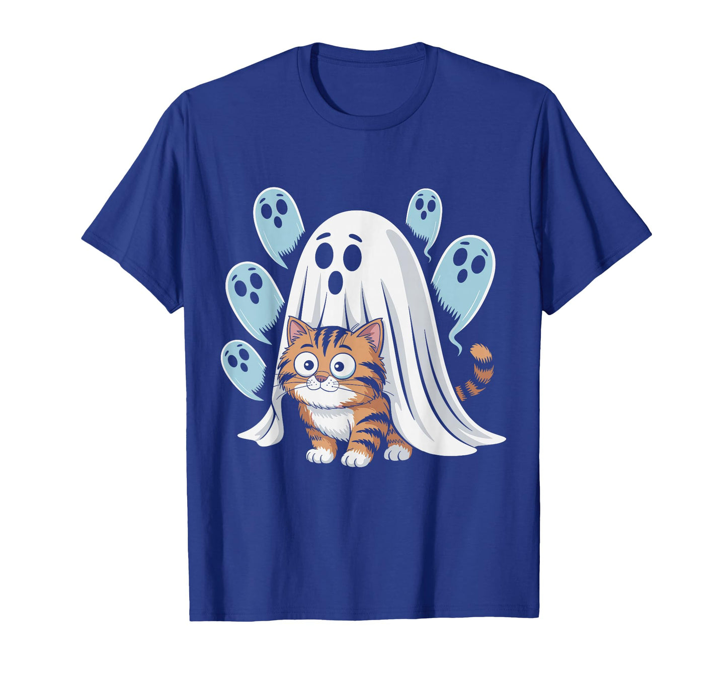 Cat Meme Funny Spooky Halloween Kitty T-Shirt