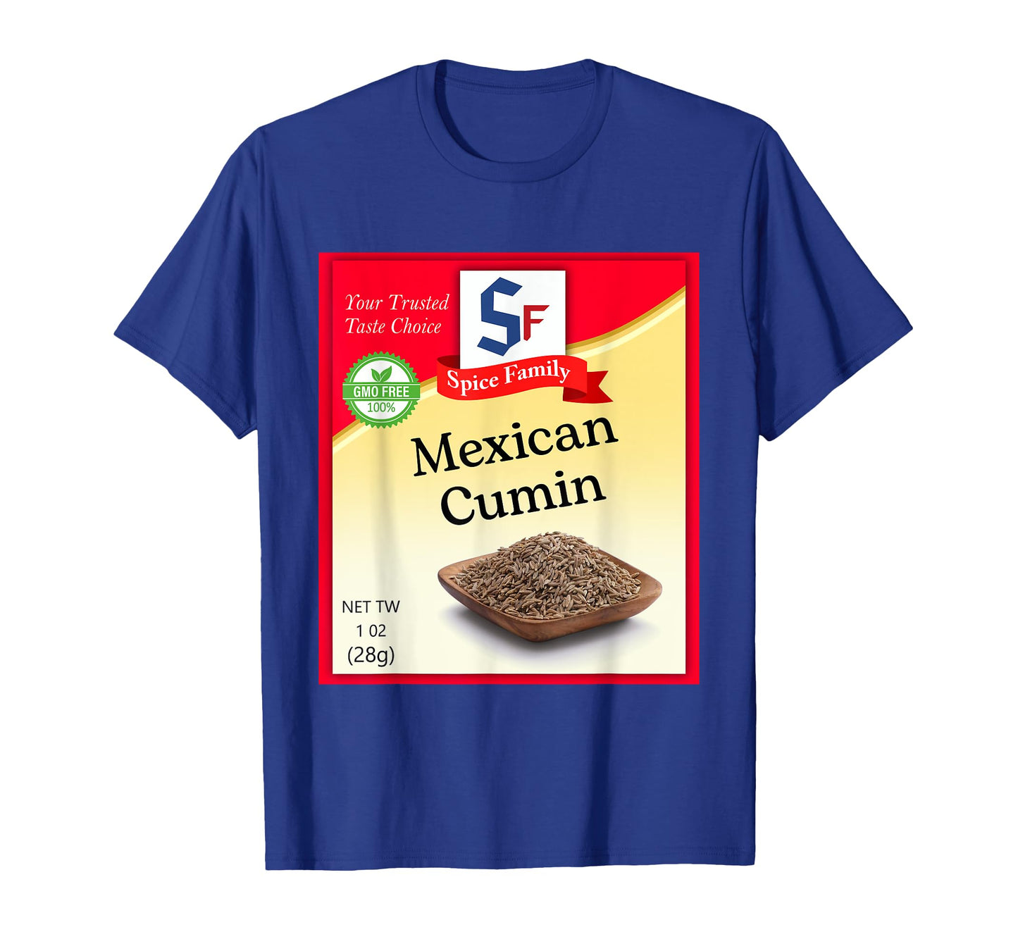 Mexican Cumin Condiment Costume Holiday Spice Costumes T-Shirt