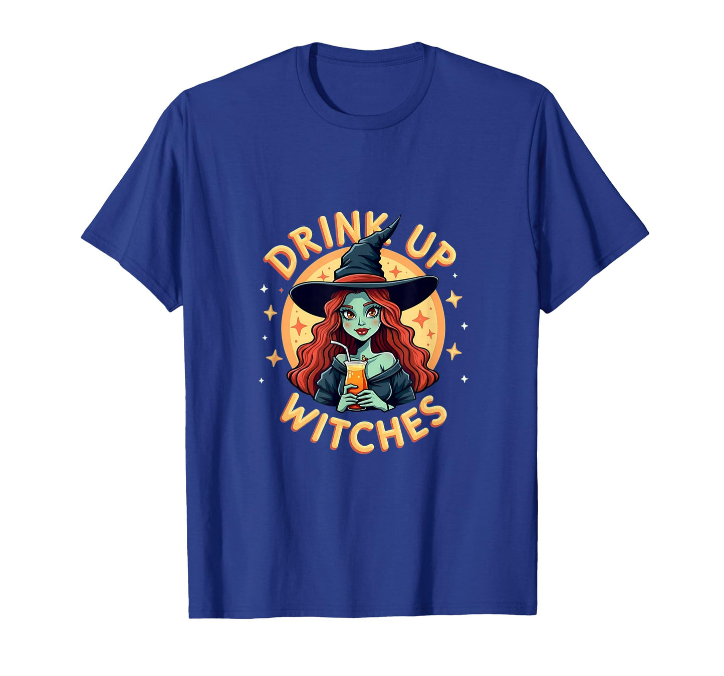 Funny Halloween Witch Costume - Drink Up Witches T-Shirt