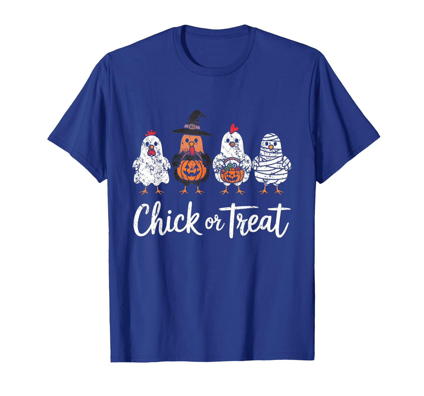 Funny Halloween Witch Spooky Chicken or Treat T-Shirt