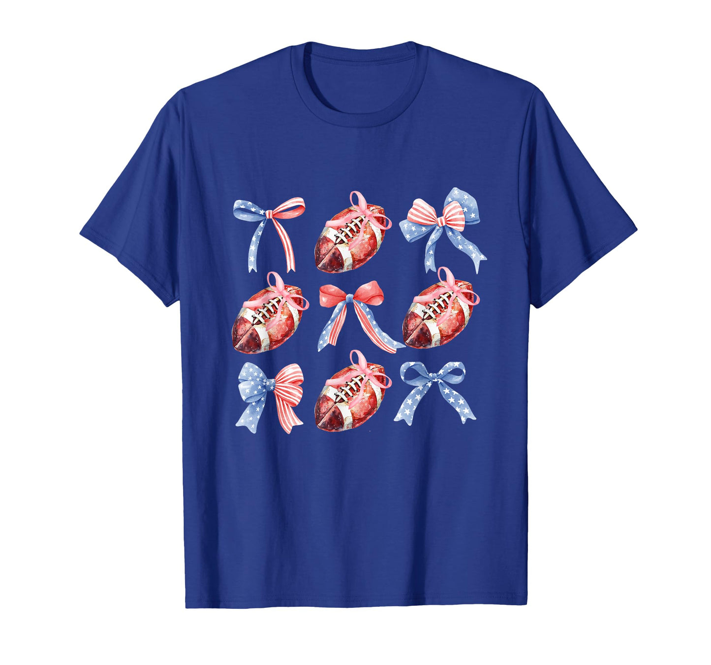 Game Day Coquette Football for women and girls T-Shirt