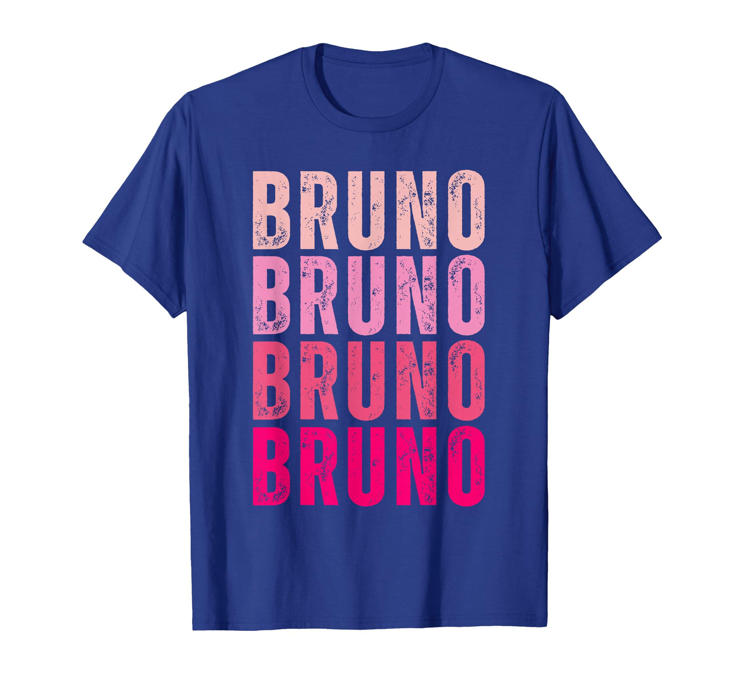 Bruno Personalized Name I Love Bruno Vintage T-Shirt