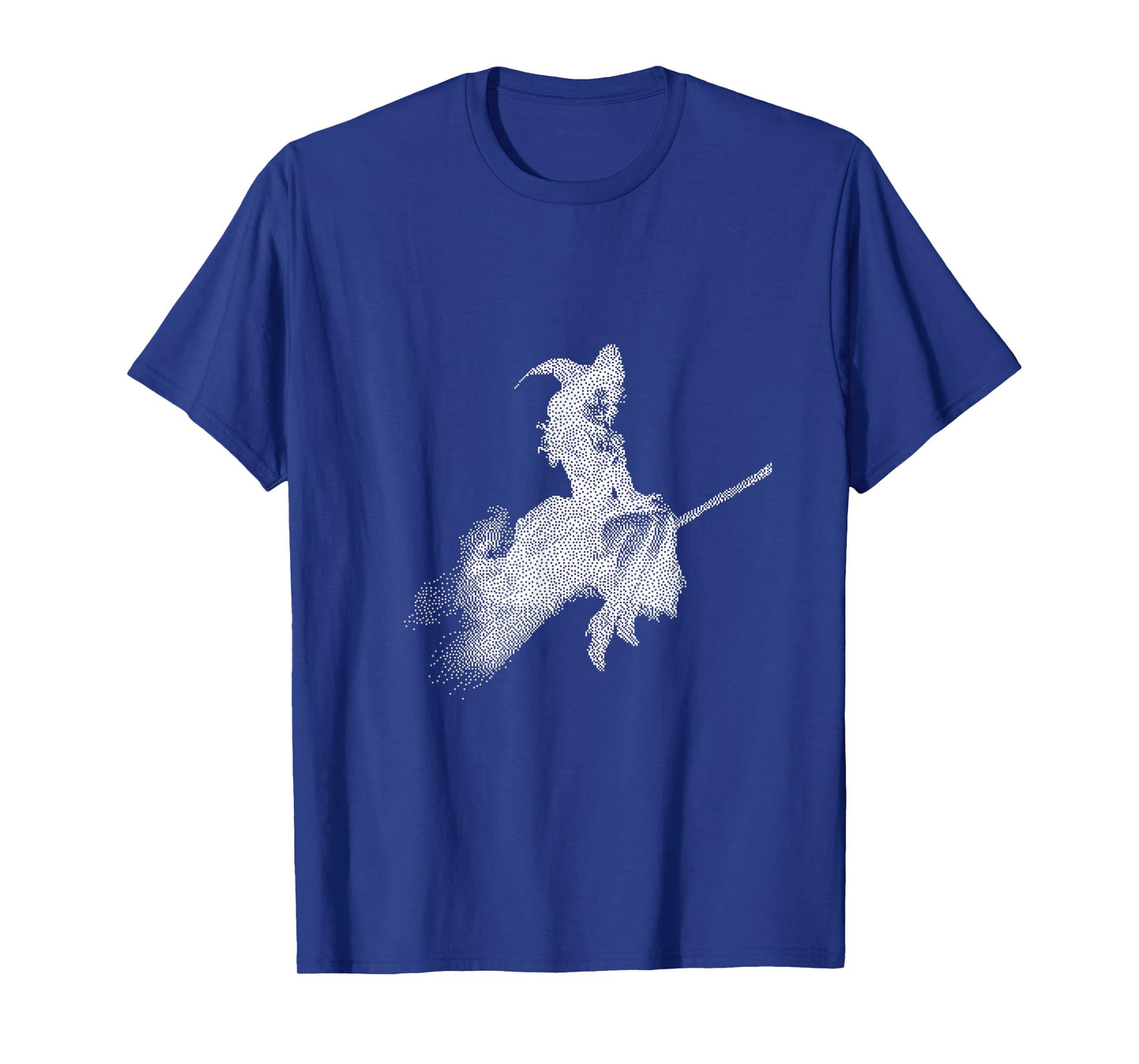 Enchanted Witch Flying Broom Halloween T-Shirt