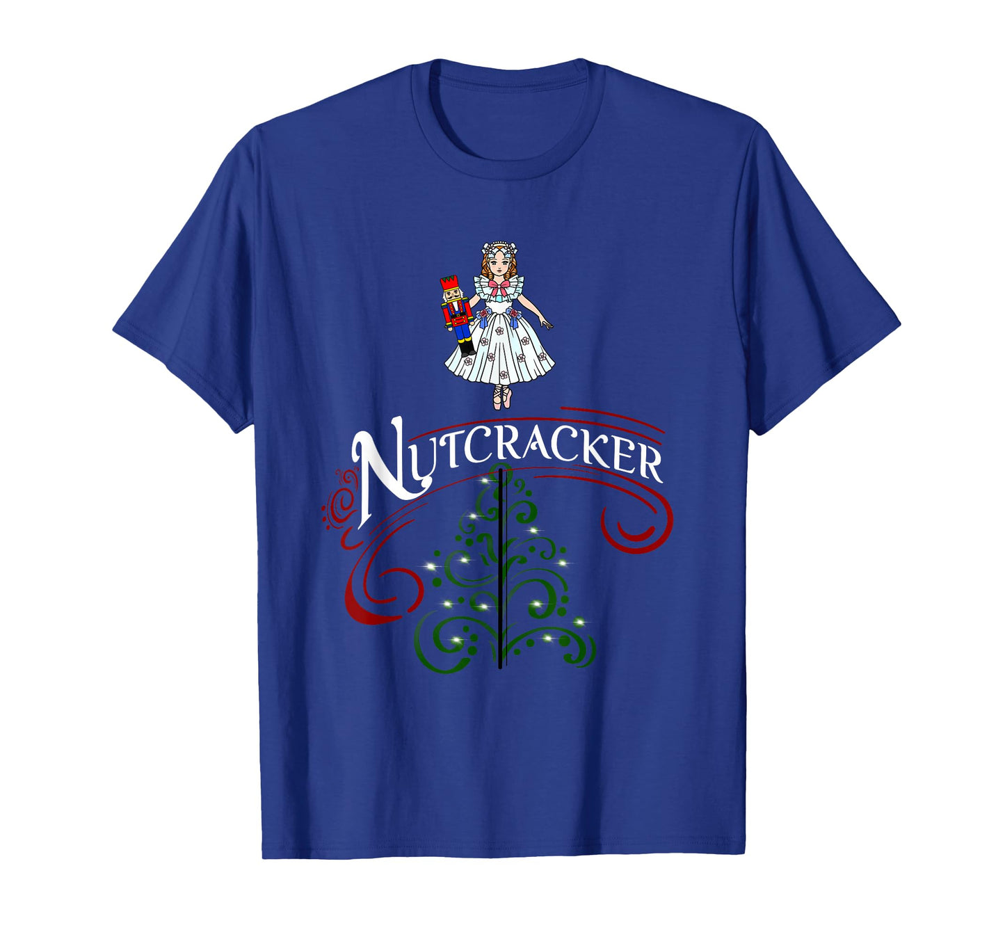 The Nutcracker Ballet Christmas Tree Holiday Dance T-Shirt