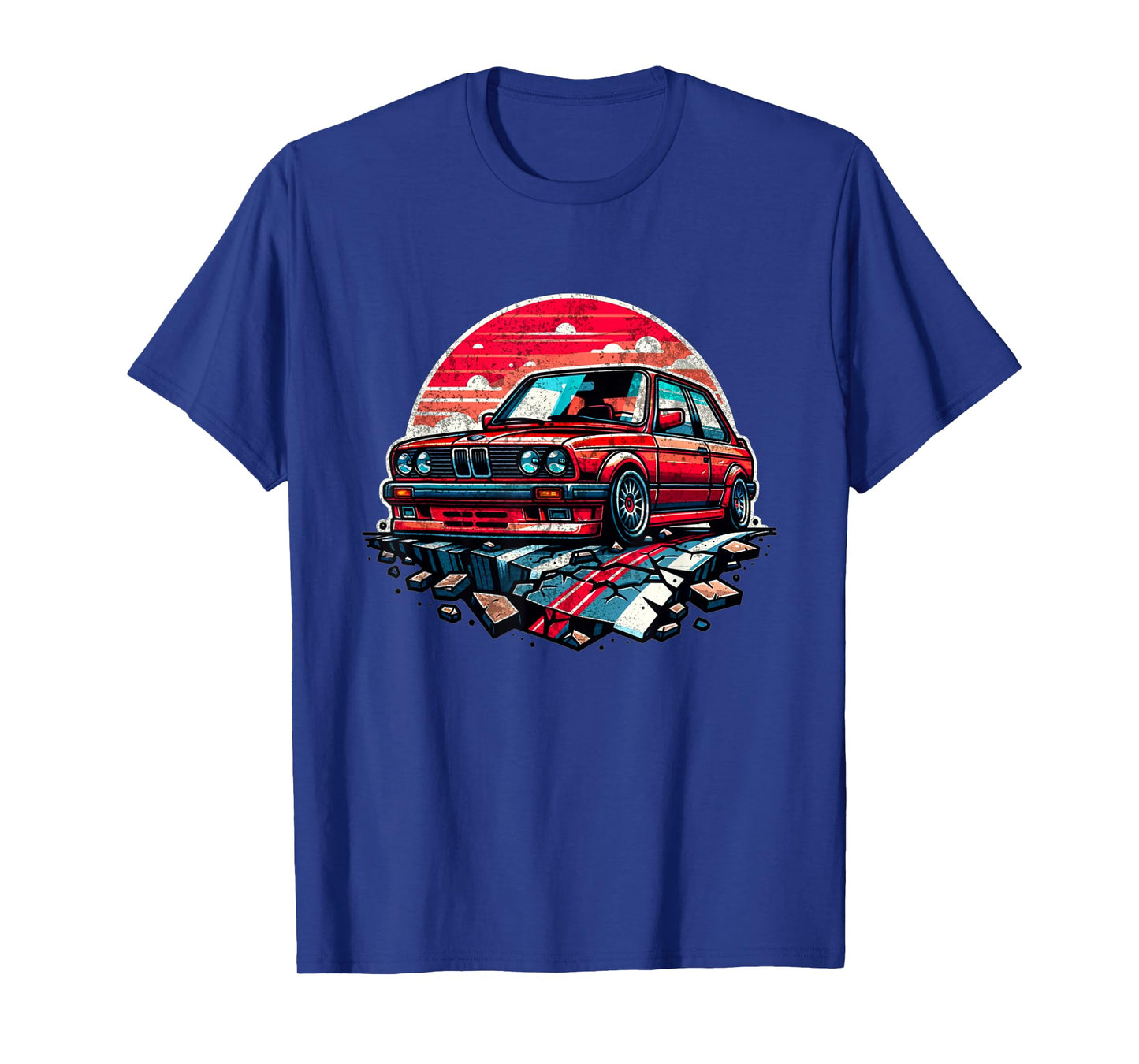 Classic Euro E30 stance car T-Shirt
