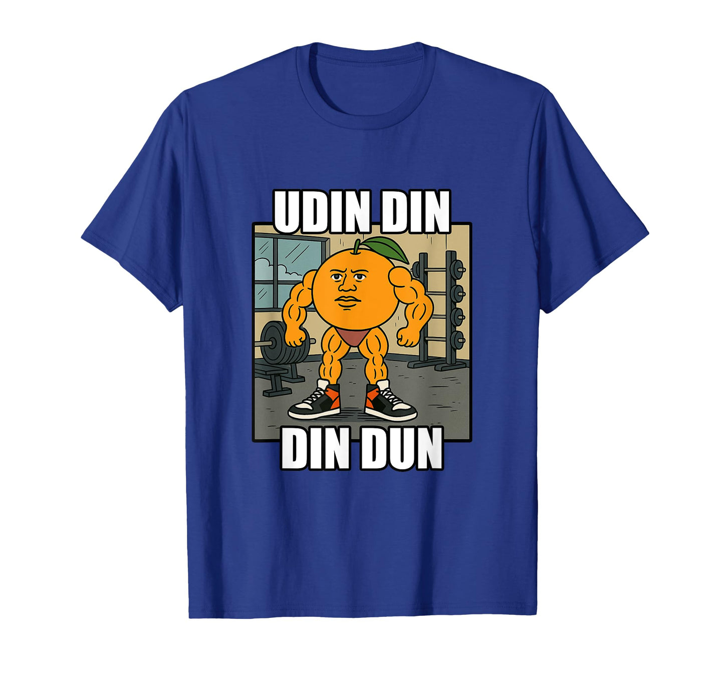 Udin Din Din Dun β Viral Brainrot Italian Meme Gym Brain rot T-Shirt