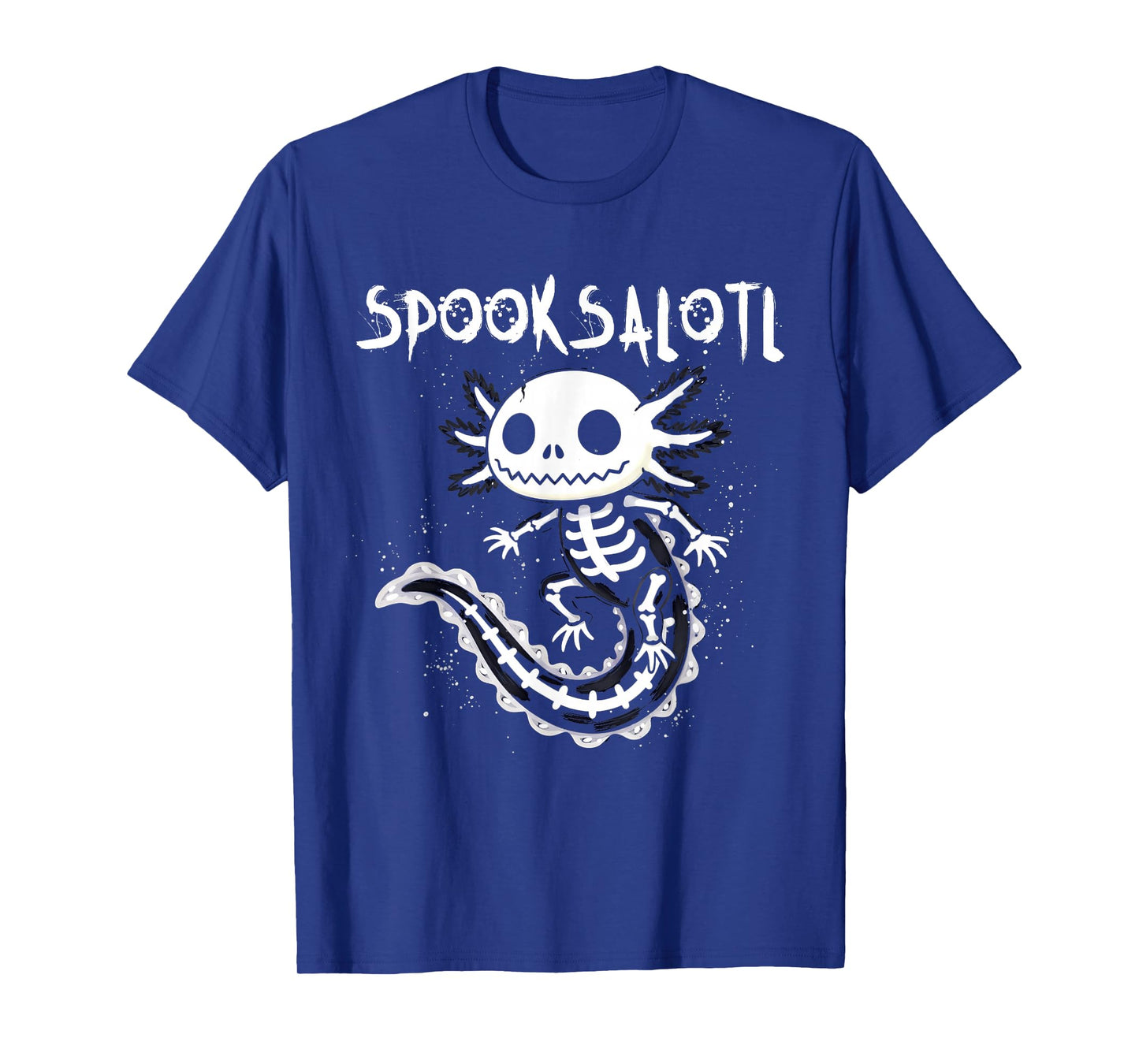 Halloween Vibes Spooky Season Axolotl Lover Spooksalotl T-Shirt
