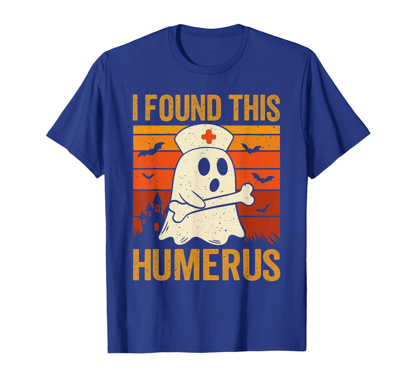 I Found This Humerus Funny Ghost Spooky Season Halloween T-Shirt