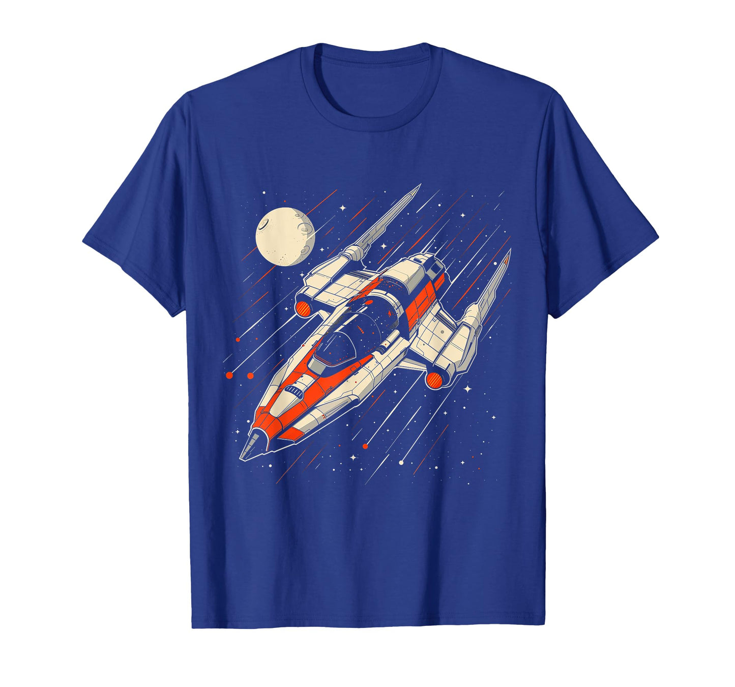 Retro Spaceship Vintage T-Shirt