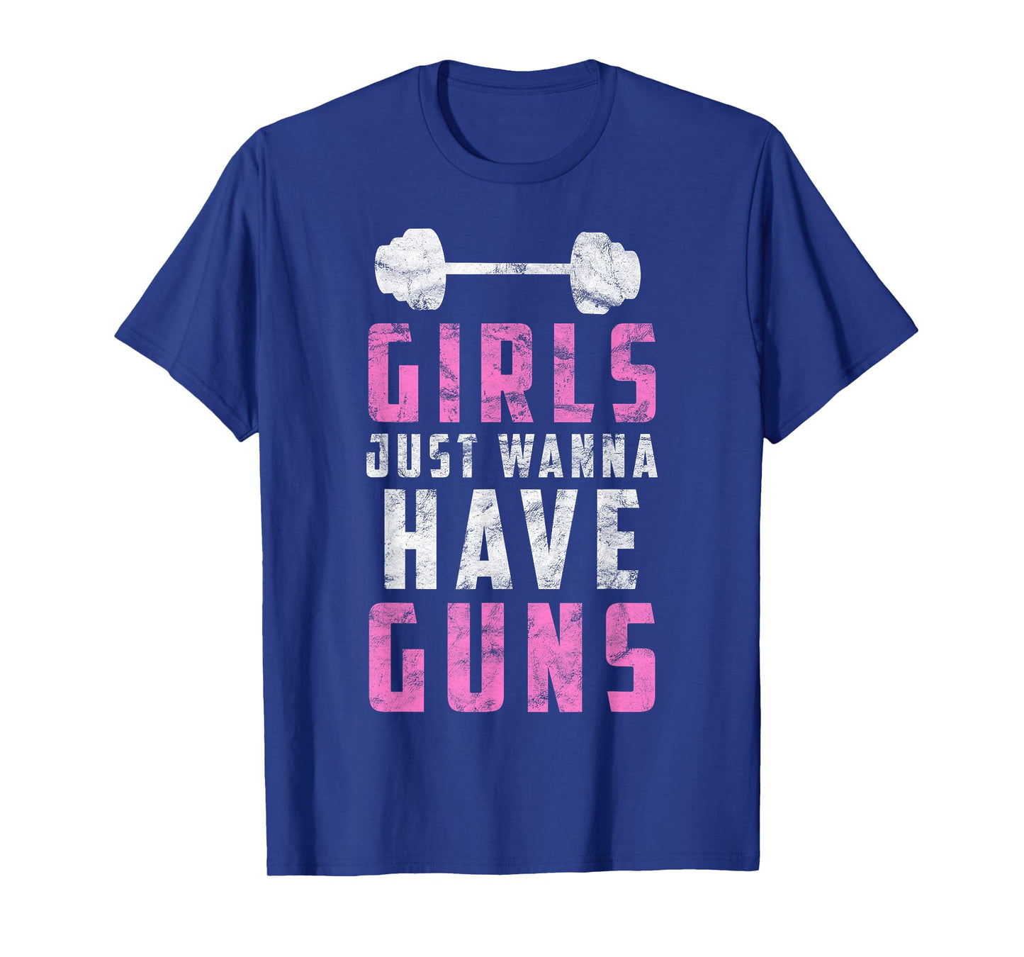 Womens Girls just want to have guns funny t-shirt T-Shirt
