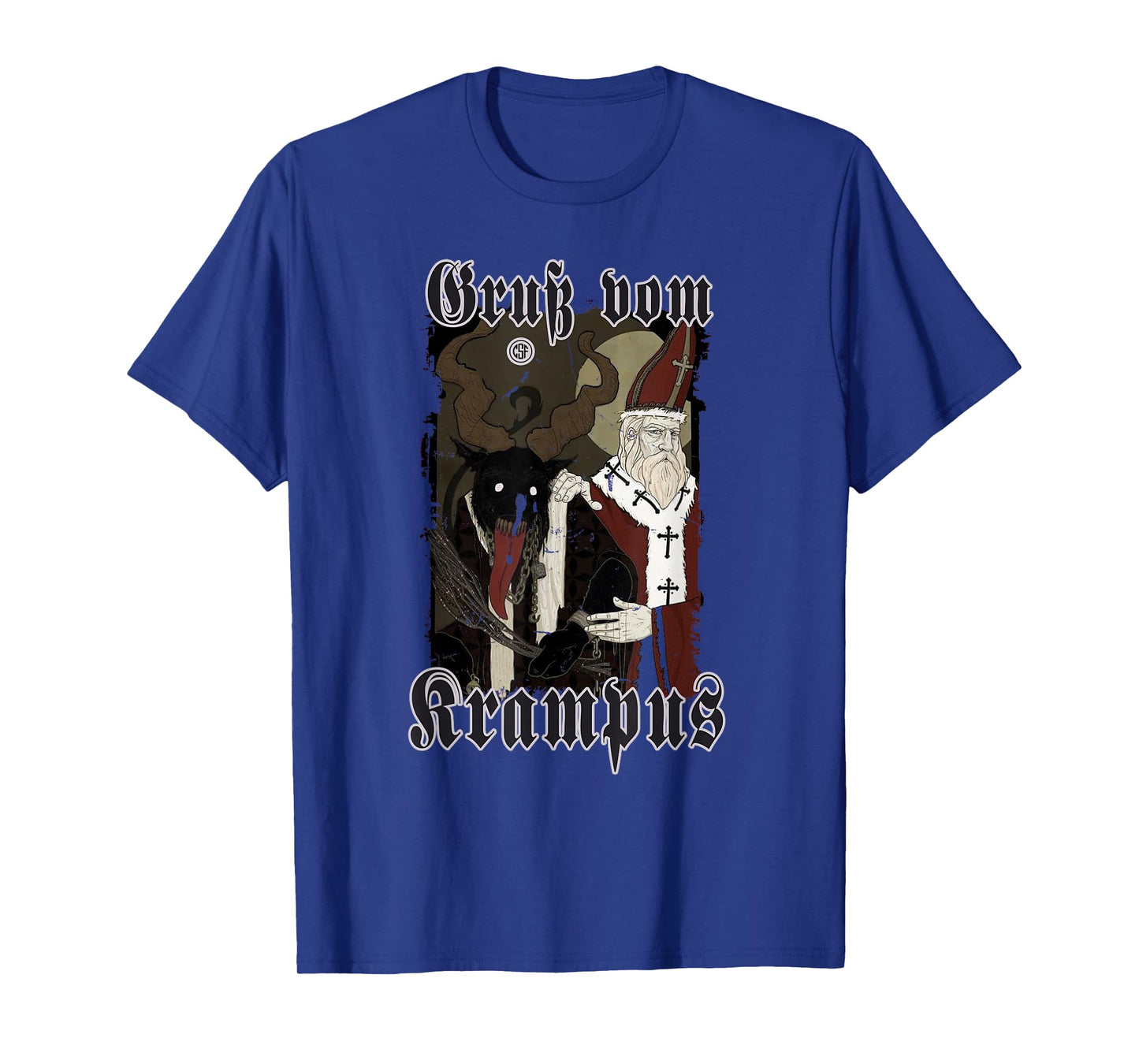 Greeting from Krampus Christmas Legend Figure T-Shirt