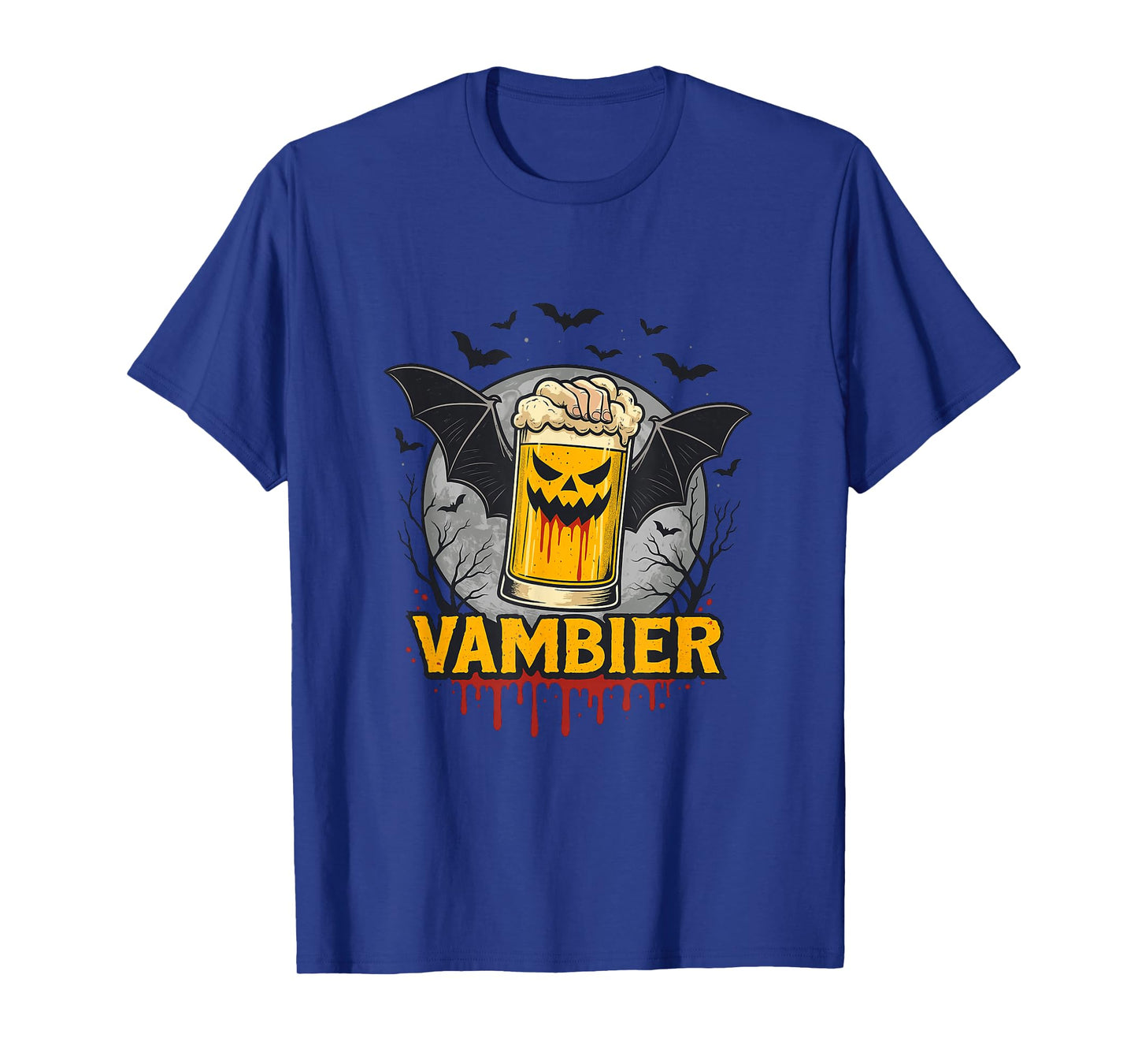 Vambier Bat Funny Saying Happy Halloween T-Shirt
