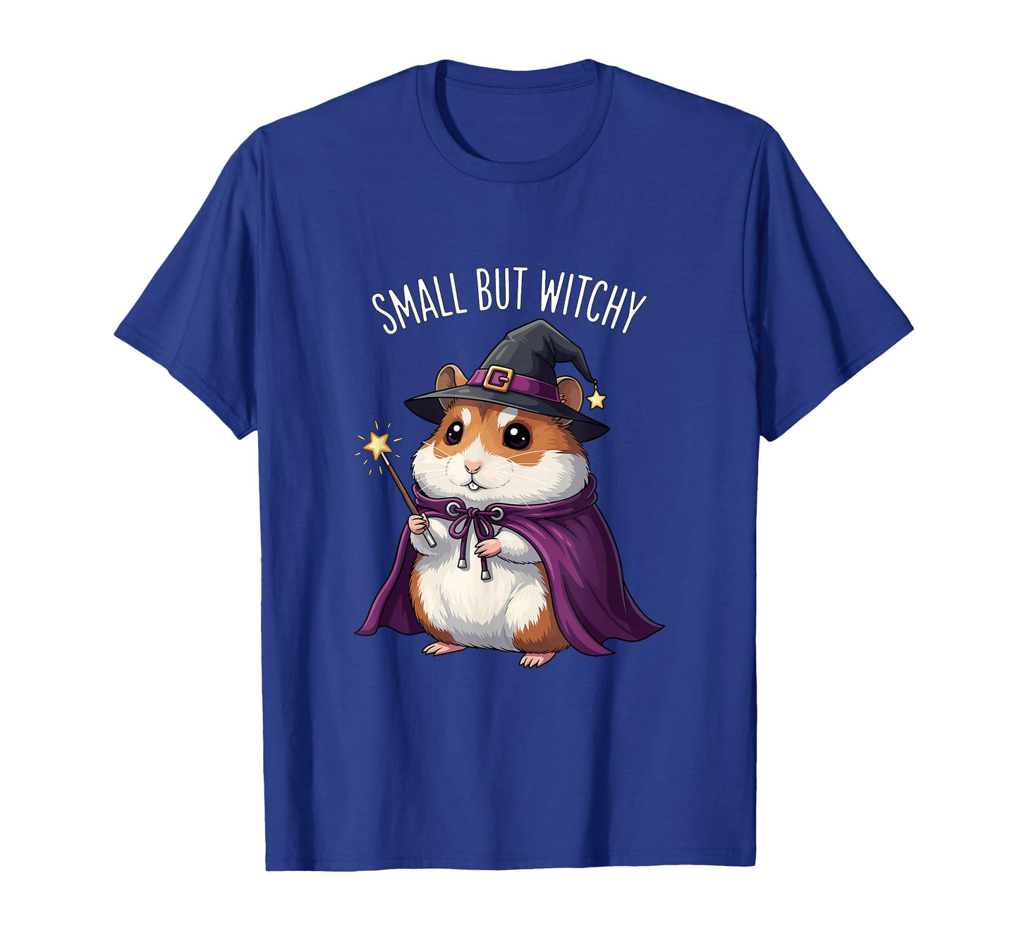 Funny Small But Witchy Cute Guinea Pig Halloween T-Shirt