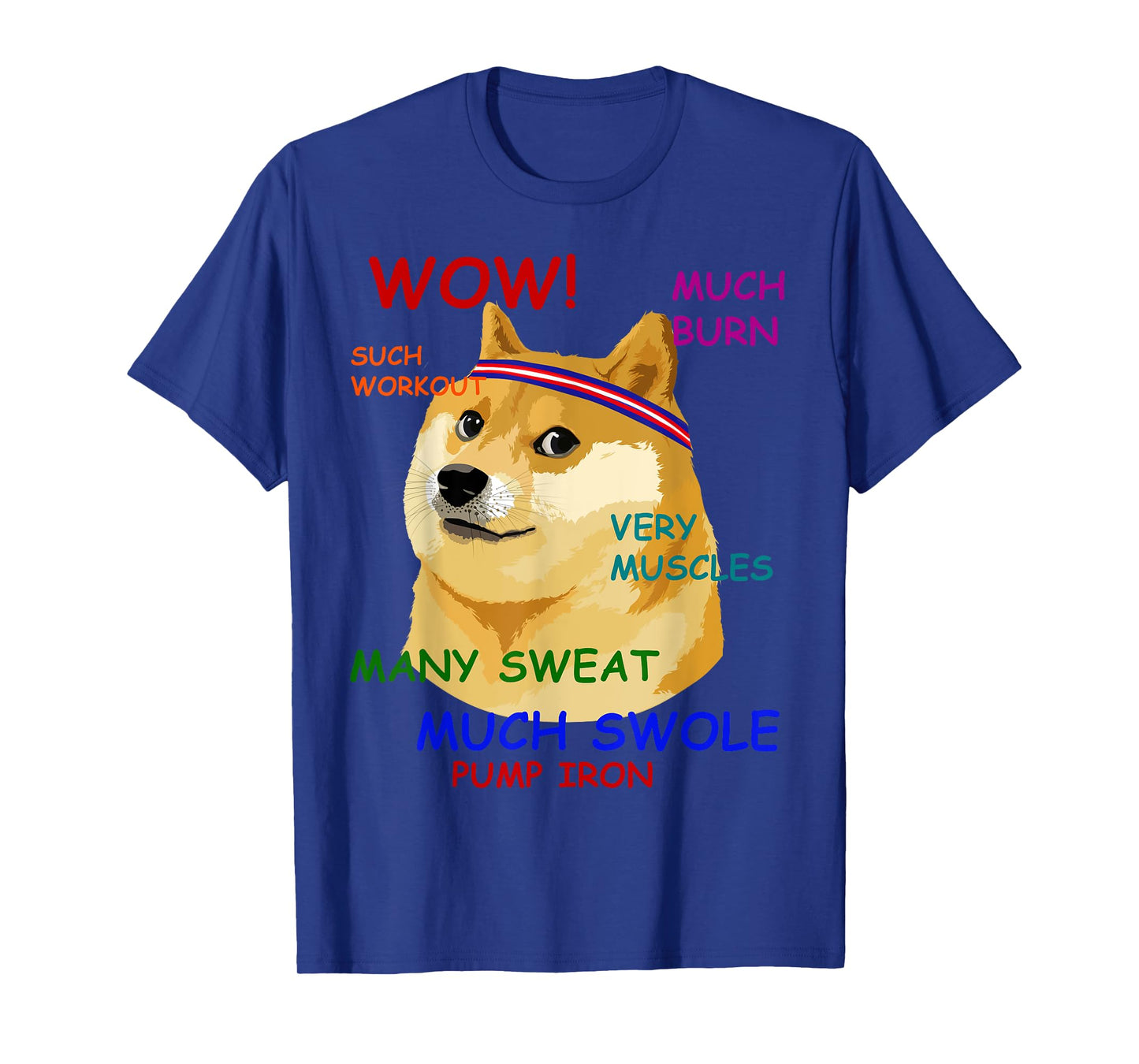 Very Fitness Doge T-shirt Wow! T-Shirt