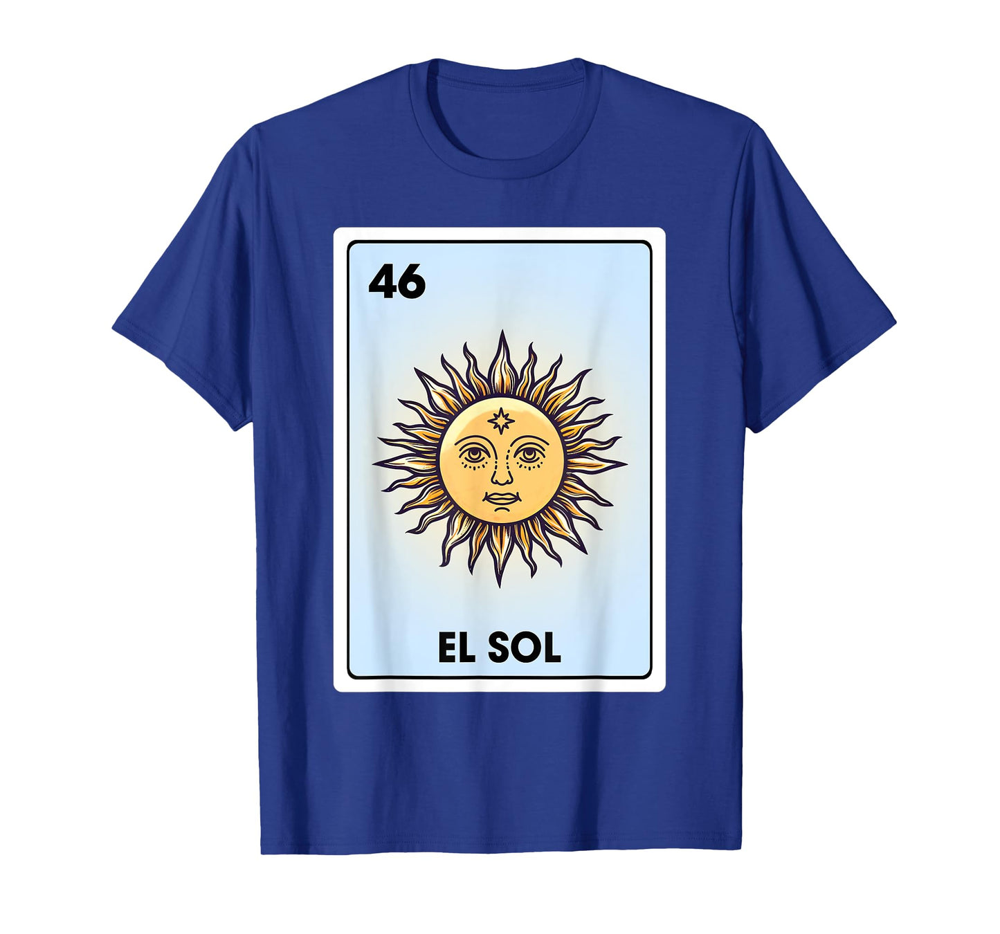 El Sol Mexican Sun Latina Chicana Chibi Bingo Card T-Shirt
