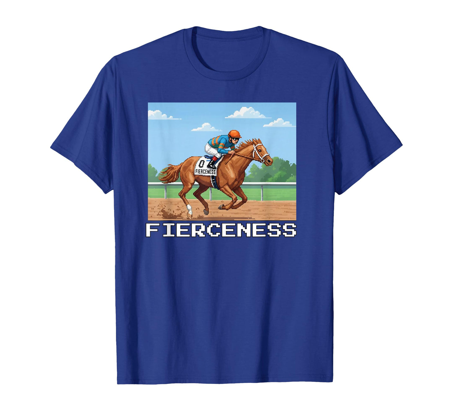 Fierceness Horse, Horse Racing, Del Mar, Santa Anita, Horses T-Shirt
