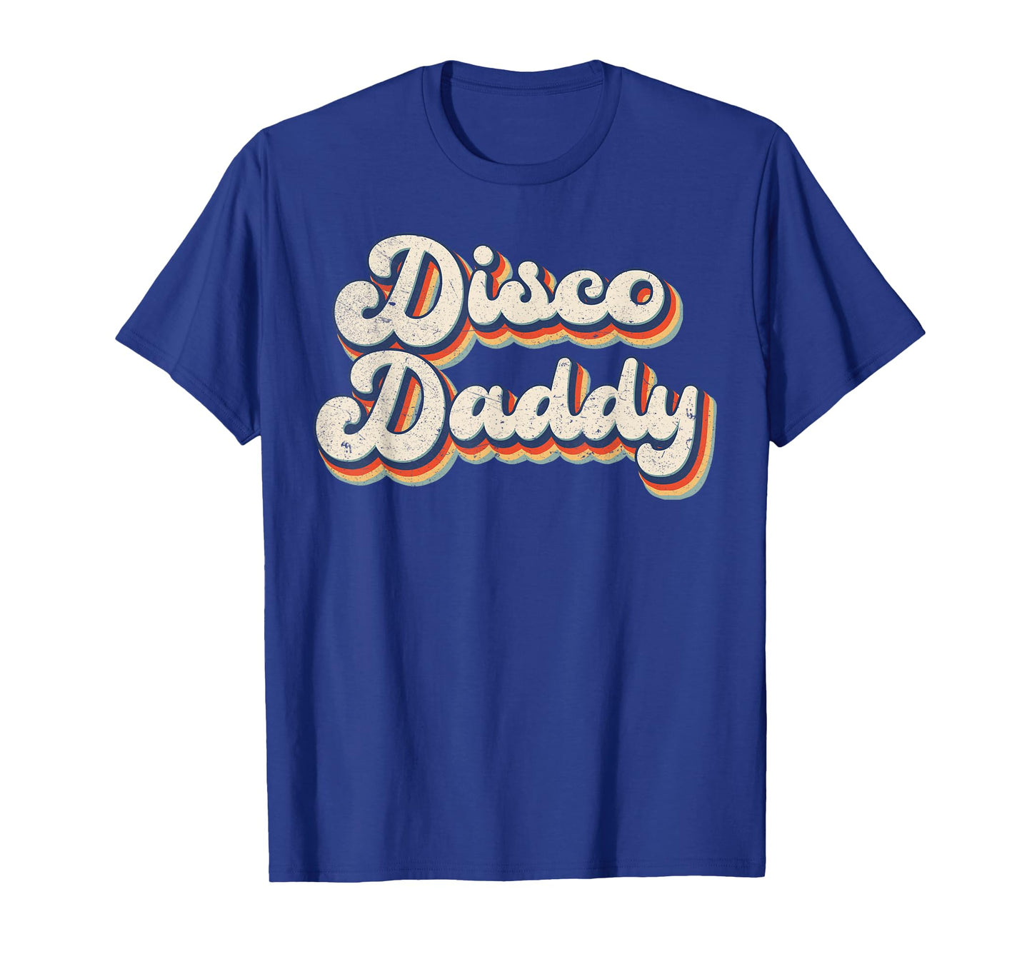 Retro Disco Daddy Disco Costume 70s Vintage Men T-Shirt