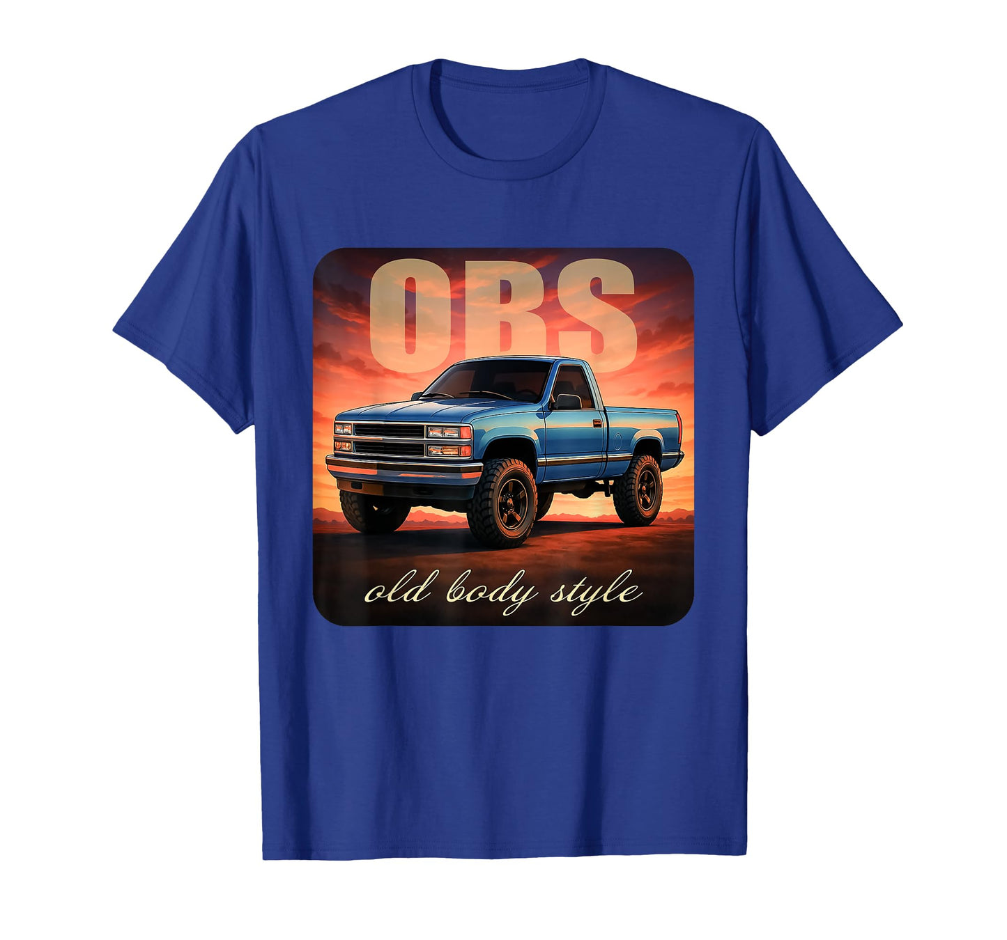 OBS Truck 90s Single Cab Lifted 1500 Truck Car Enthusiast T-Shirt