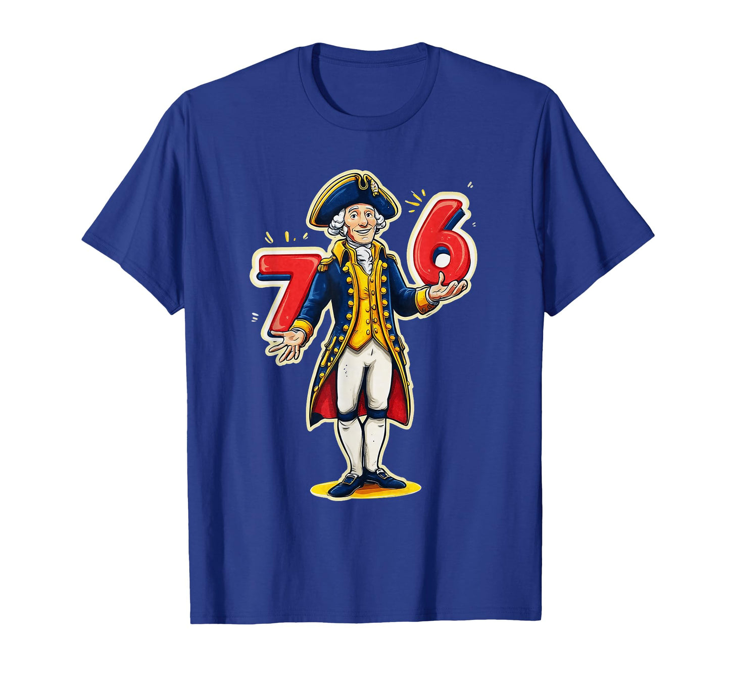 6-7 7-6 George Washington Shirt Six Seven American Design T-Shirt