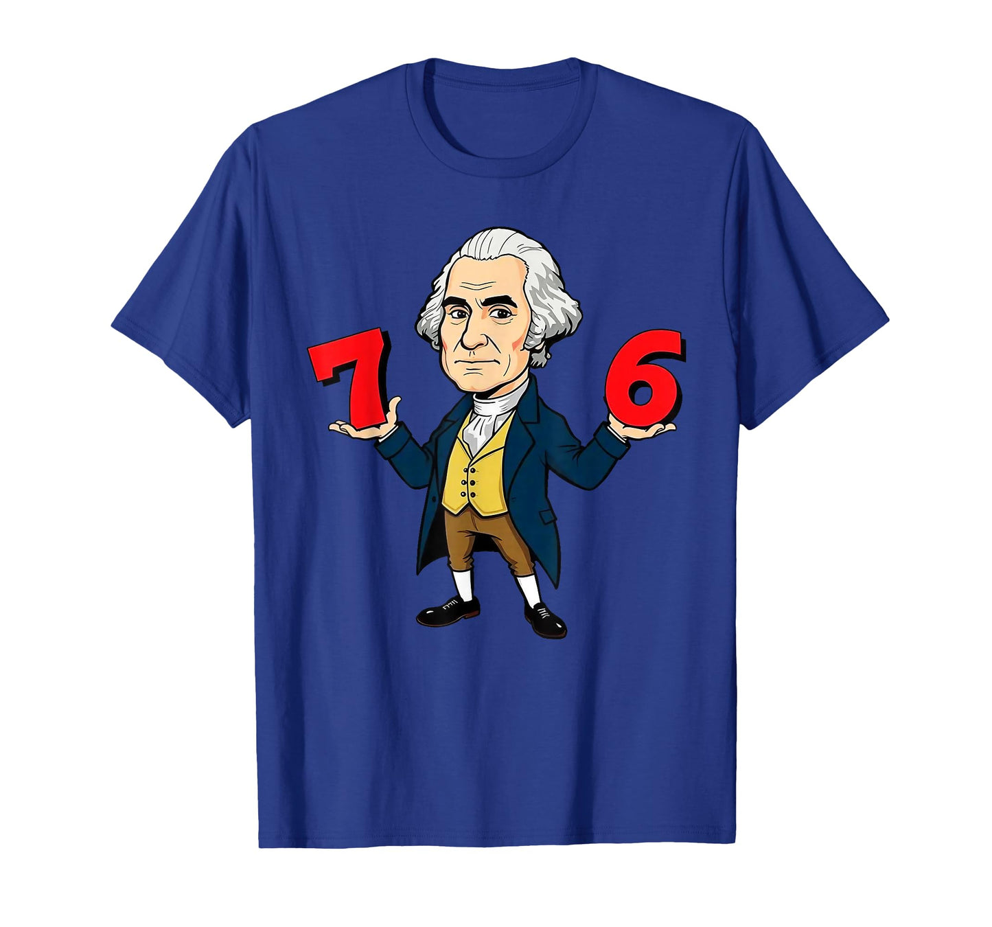 6-7 7-6 George Washington Shirt Six Seven American Design T-Shirt
