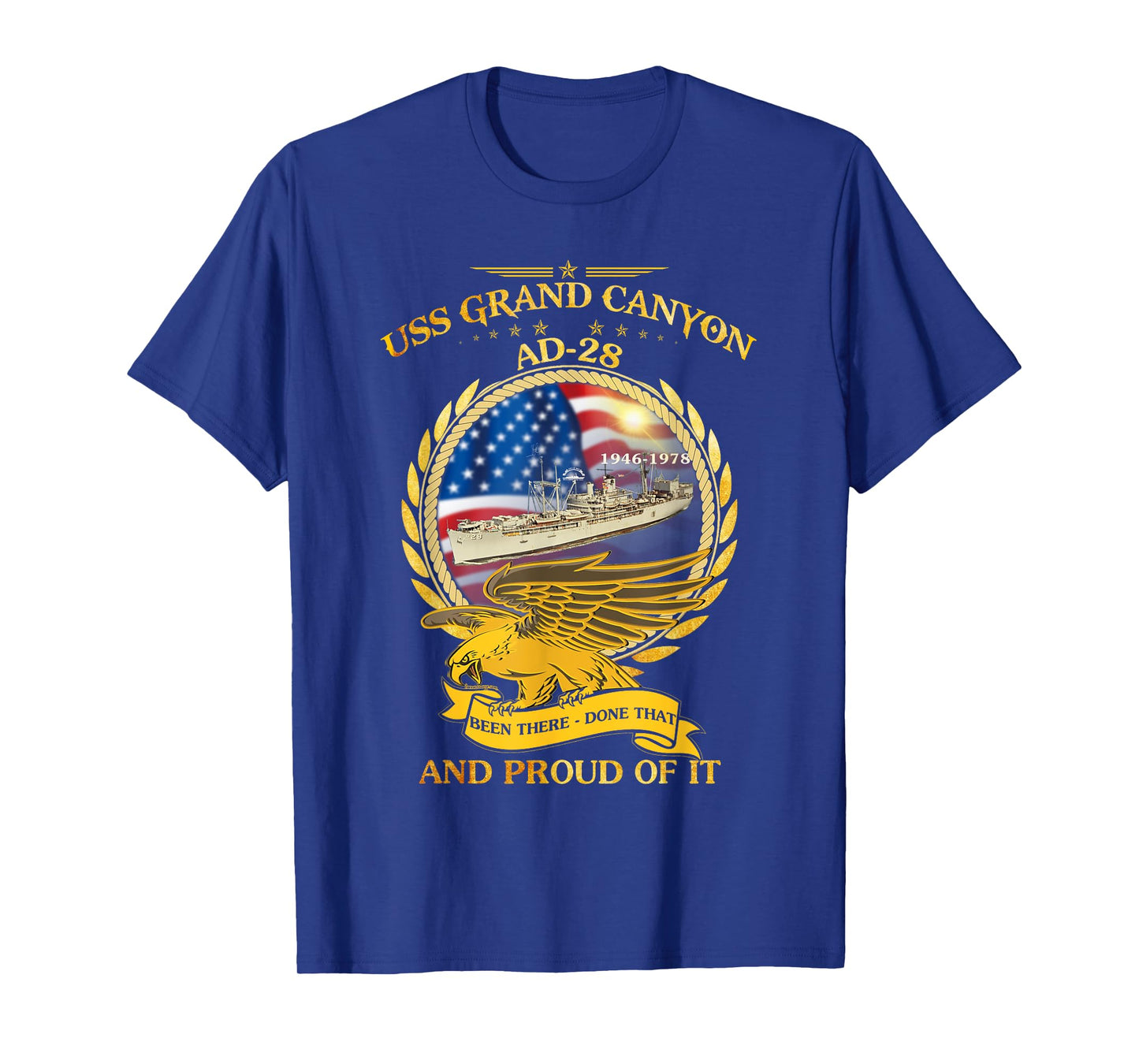 USS Grand Canyon (AD-28) 1946-1978 T-Shirt