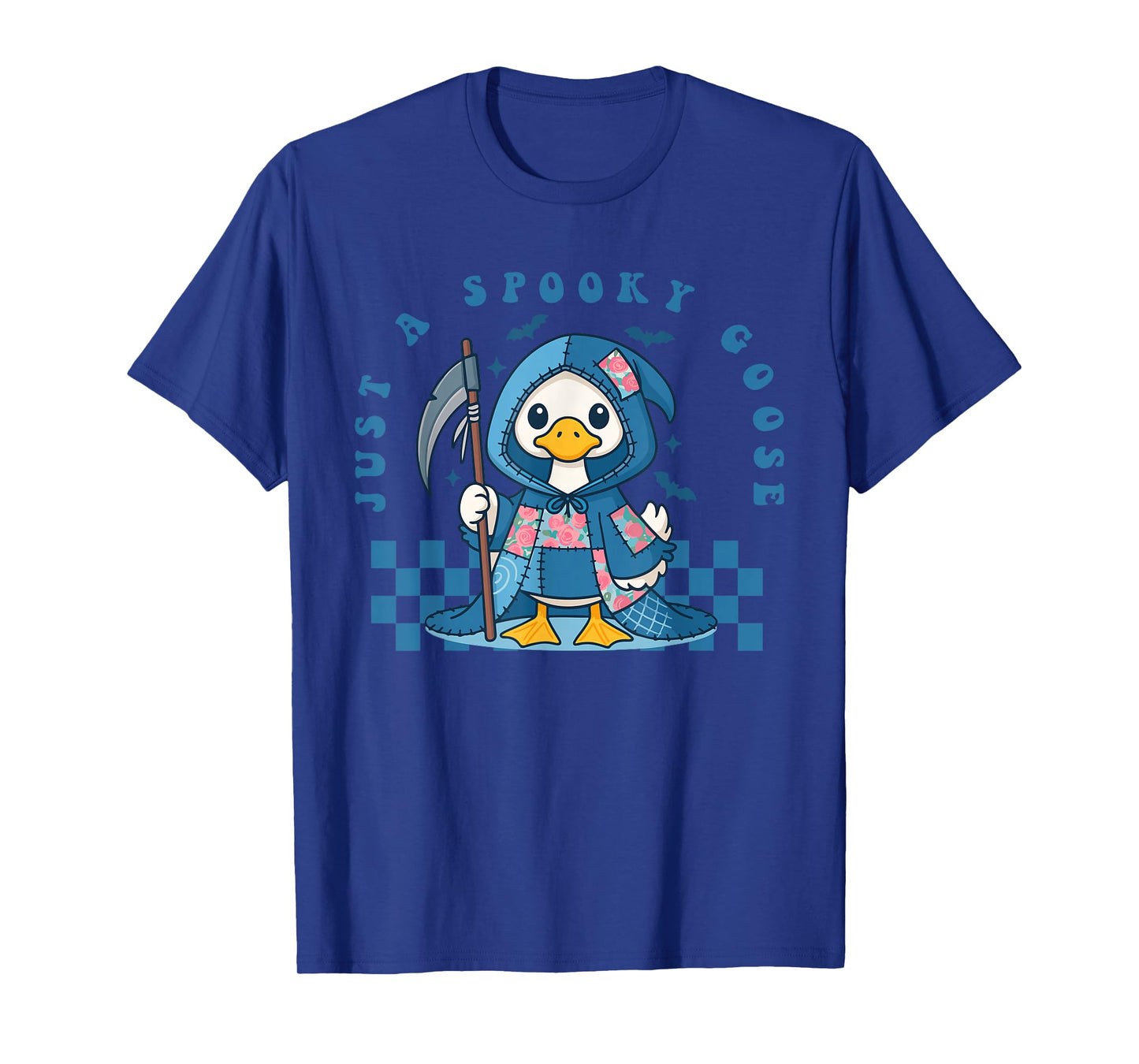 Just A Spooky Goose Halloween Silly Goose Funny Halloween T-Shirt