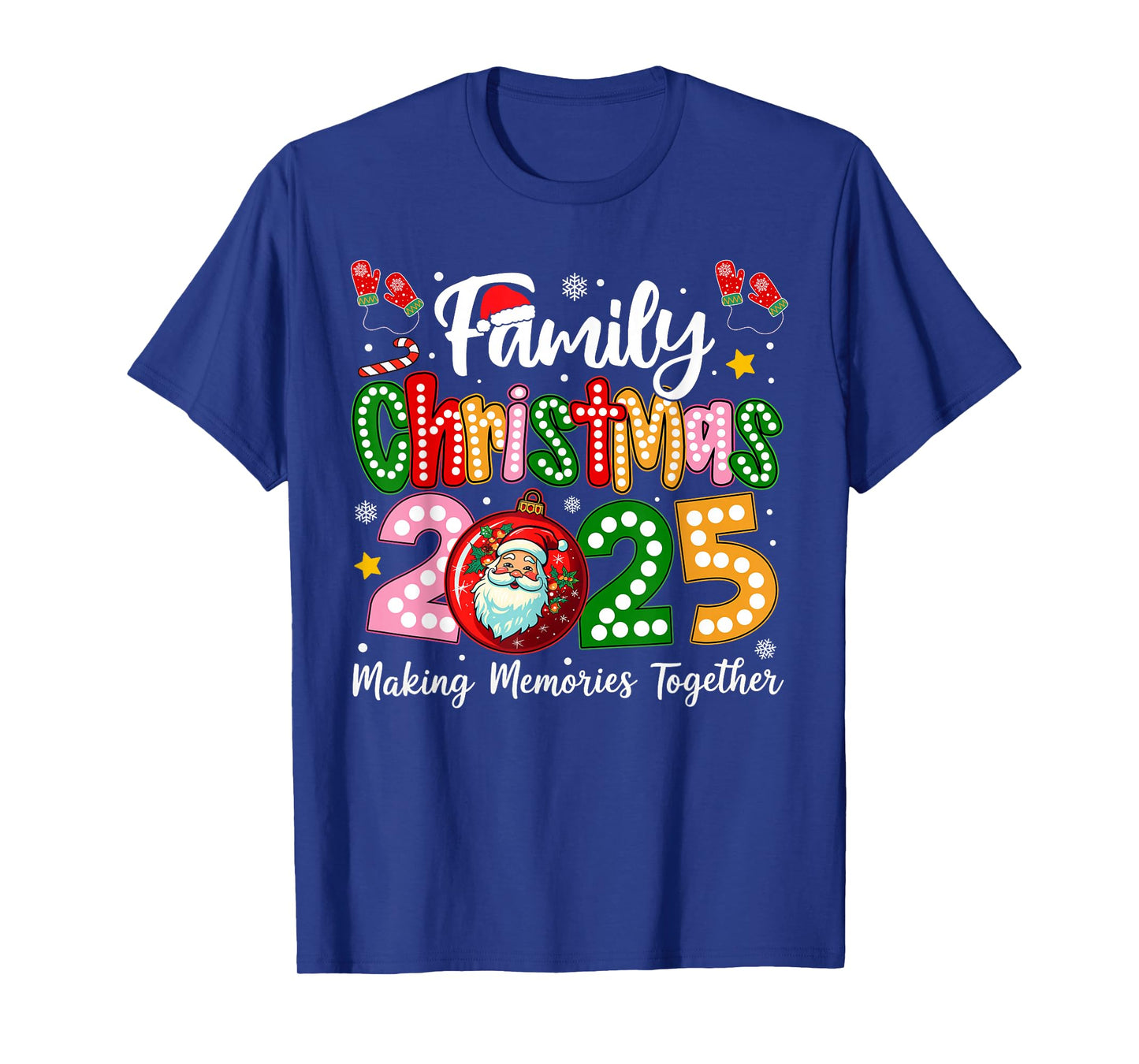 Cruise Squad Making Memories Together Family Trip Christmas T-Shirt
