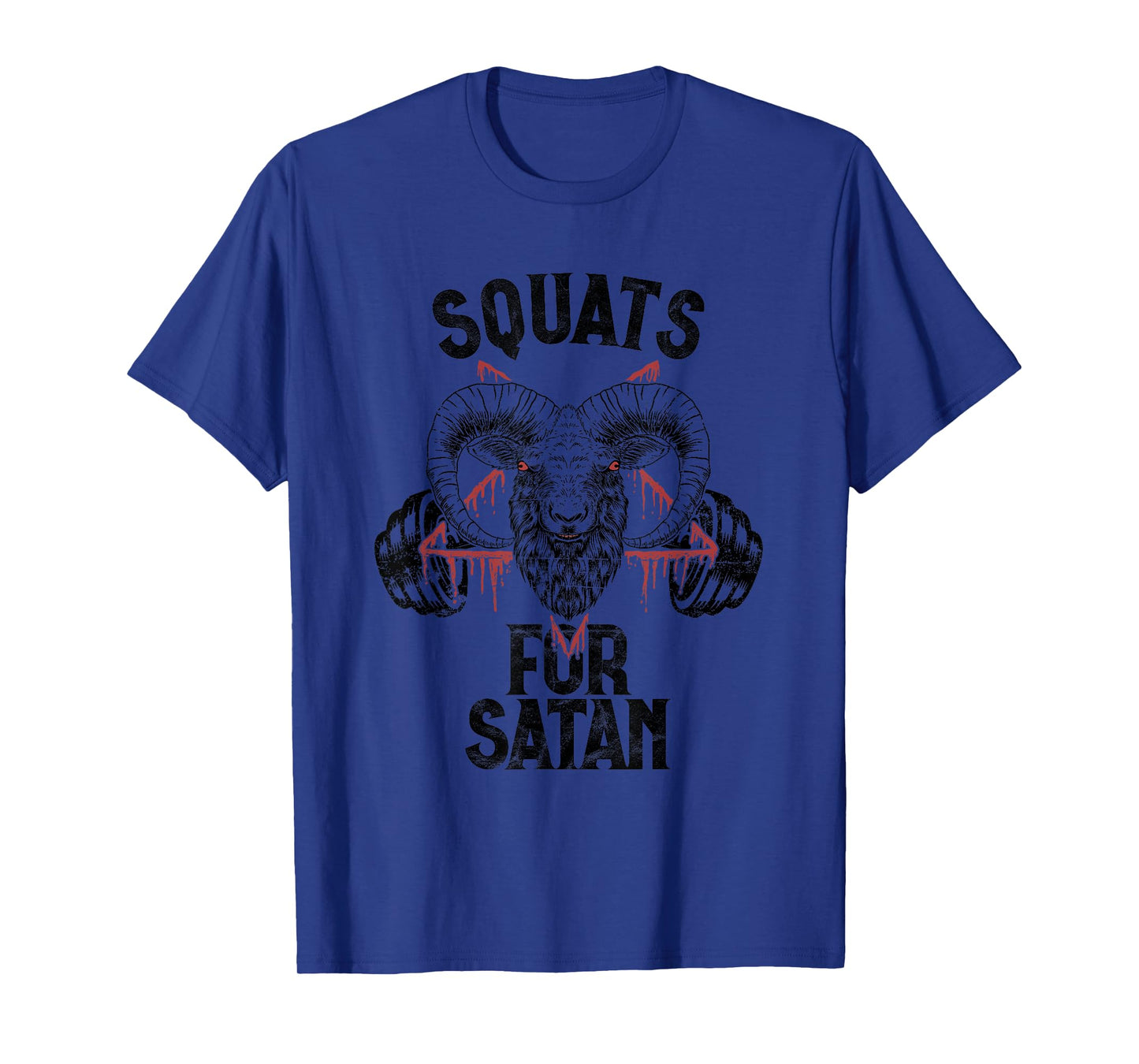 Squats For Satan, Goth Workout T-Shirt