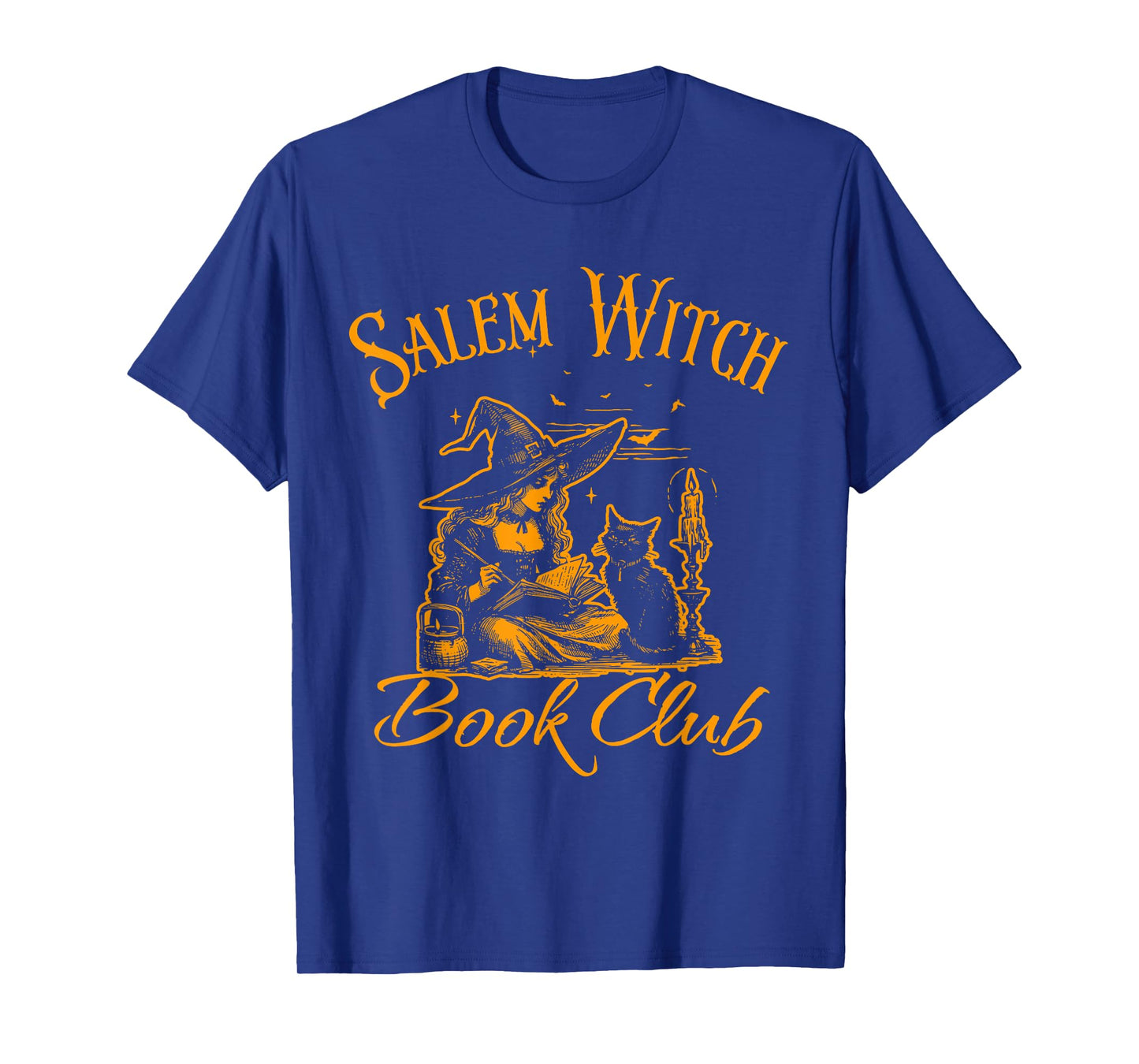 Salem Witch Book Club Halloween Spooky Reader T-Shirt