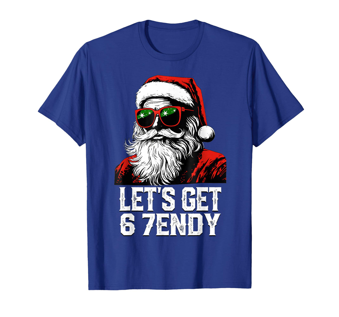 67 Six Seven 6 7endy Let's get Sendy Meme Santa Christmas T-Shirt