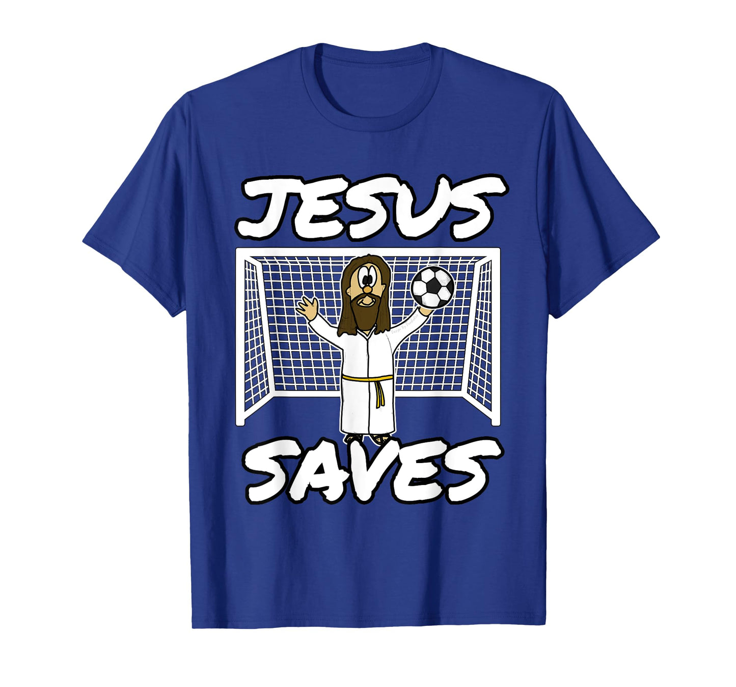 Jesus Saves Christian Football Church Soccer T-Shirt